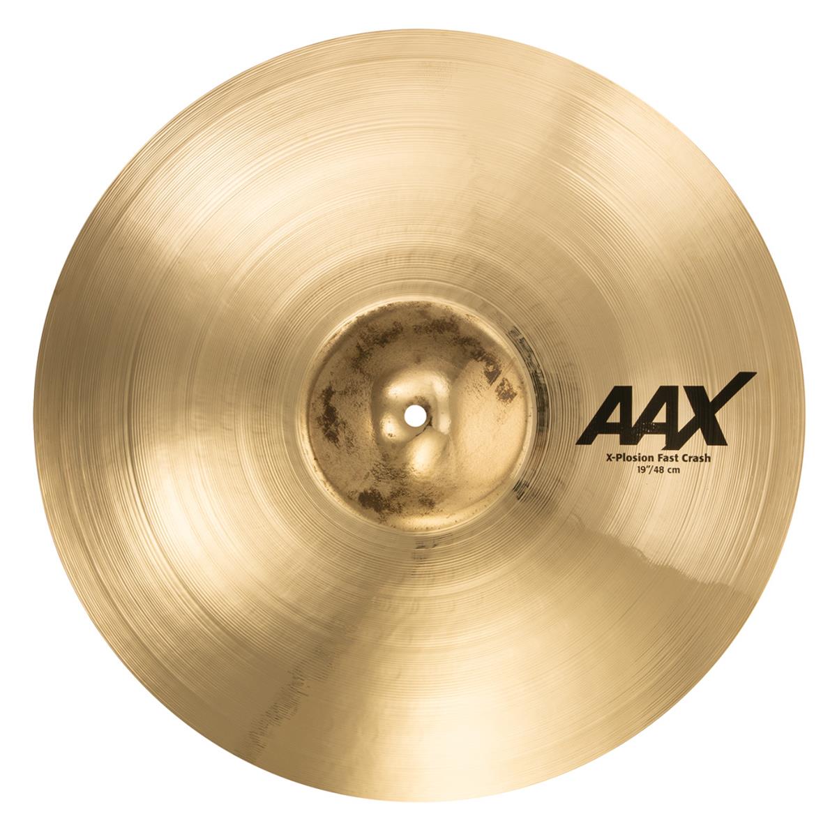 Sabian 19" AAX X-Plosion Fast Crash Cymbal, Extra-Thin, Brilliant Super-fast, with full, explosive response, the Sabian 19" AAX X-Plosion Fast Crash redefines the power potential for Tner cymbals with even faster, punchier accents at all volume levels. The Sabian AAX series delivers consistently bright, crisp, clear and cutting responses - AAX is the ultimate Modern Bright sound!