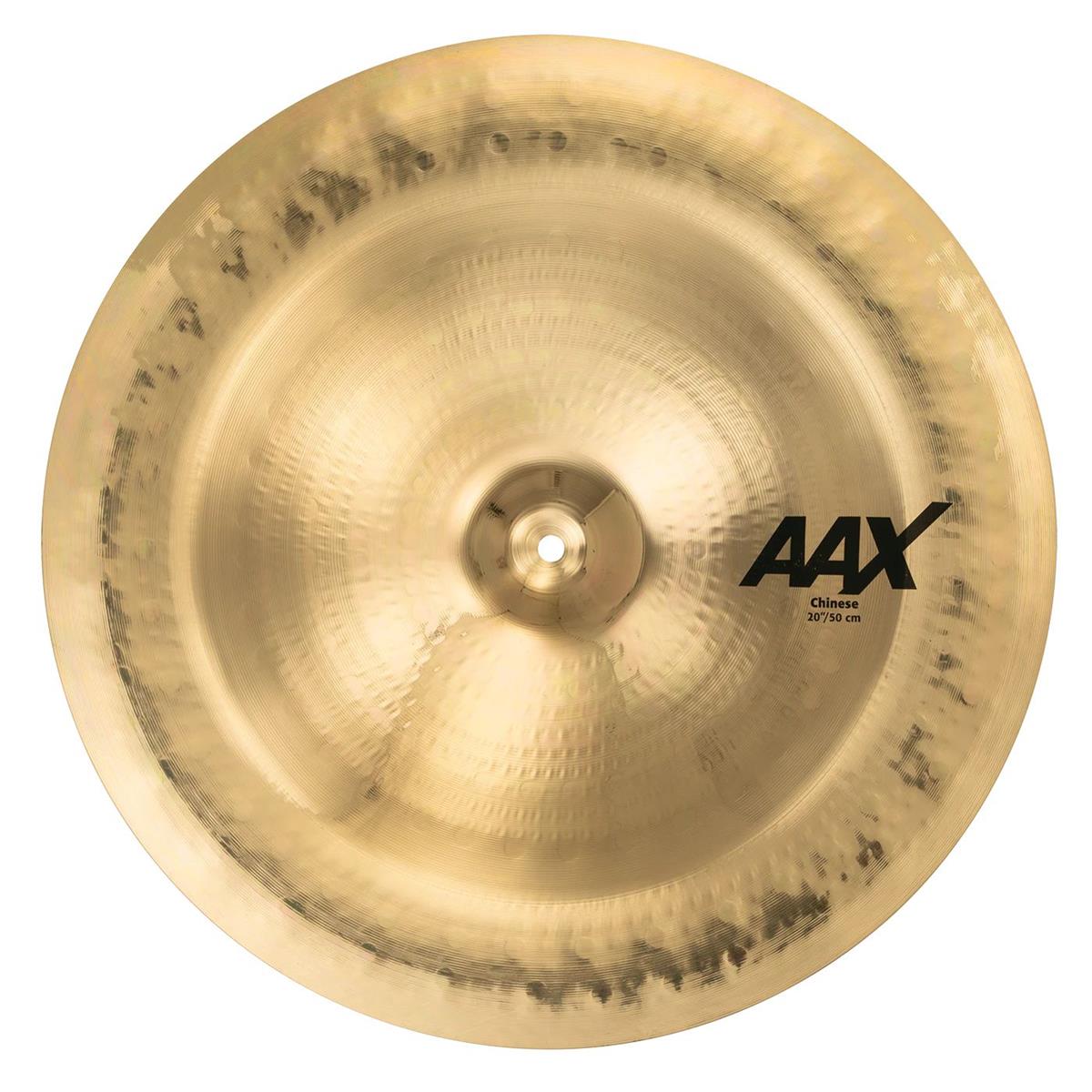 Sabian 20" AAX Chinese Cymbal, Thin, Brilliant Finish SABIAN 20" AAX Chinese delivers Modern Bright, biting response that is big, brash and trashy. The SABIAN AAX series delivers consistently bright, crisp, clear and cutting responses AAX is the ultimate Modern Brigth sound!