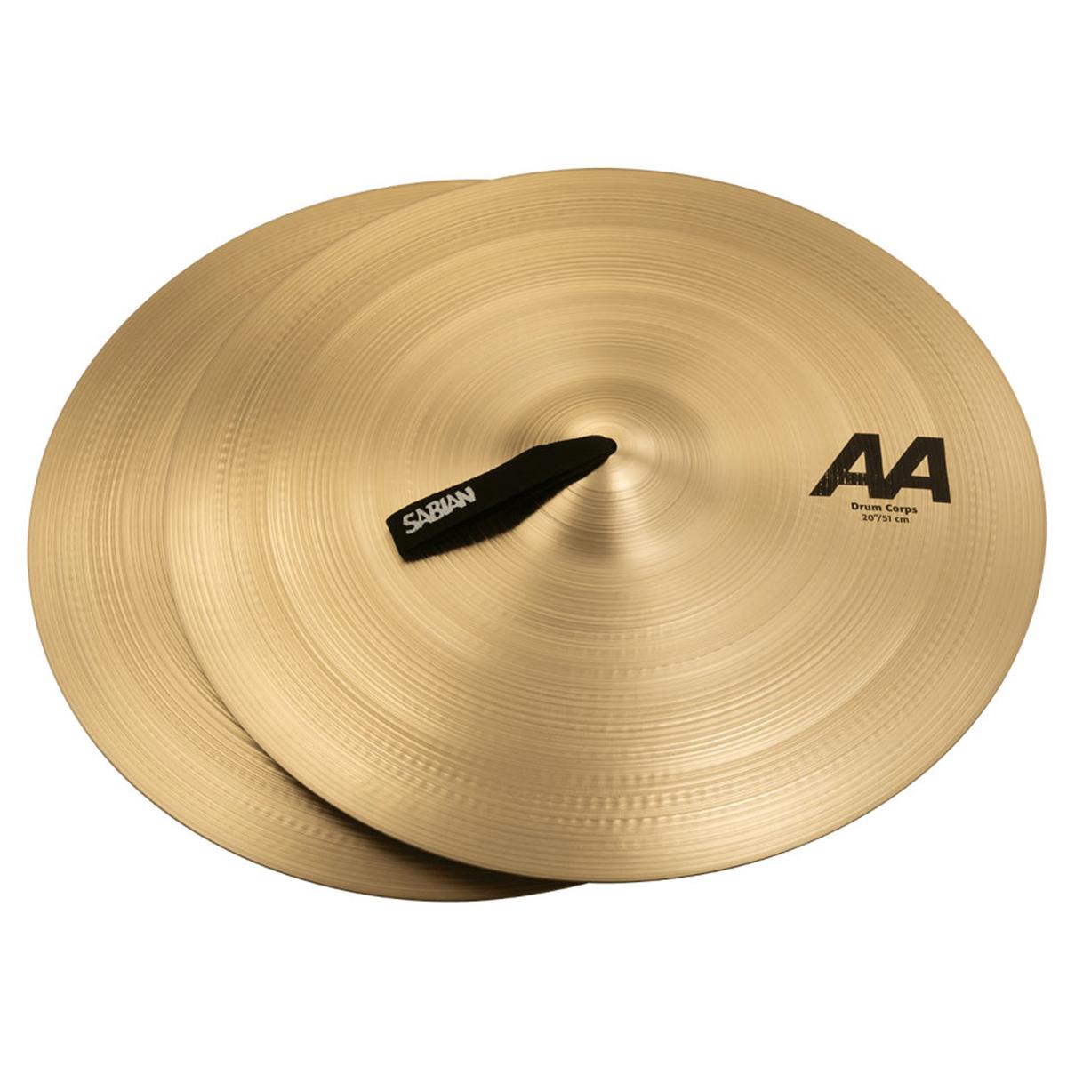 

Sabian 20" AA Drum Corps Hand Cymbal, Heavy, Pair