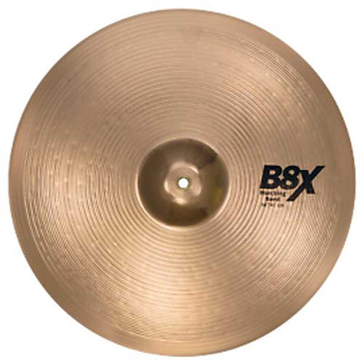 

Sabian 16" B8X Marching Band Hand Cymbal, Medium-Heavy, Natural Finish