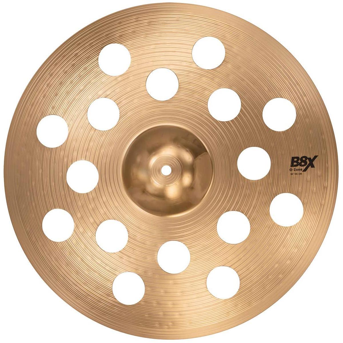 

Sabian 18" B8X O-Zone Crash Cymbal, Natural Finish