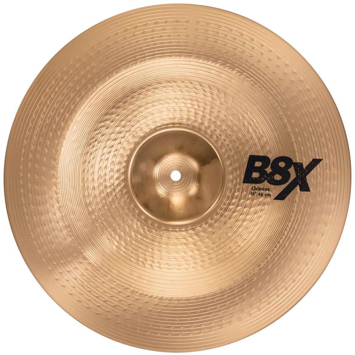 

Sabian 18" B8X Chinese Cymbal, Thin, Natural Finish