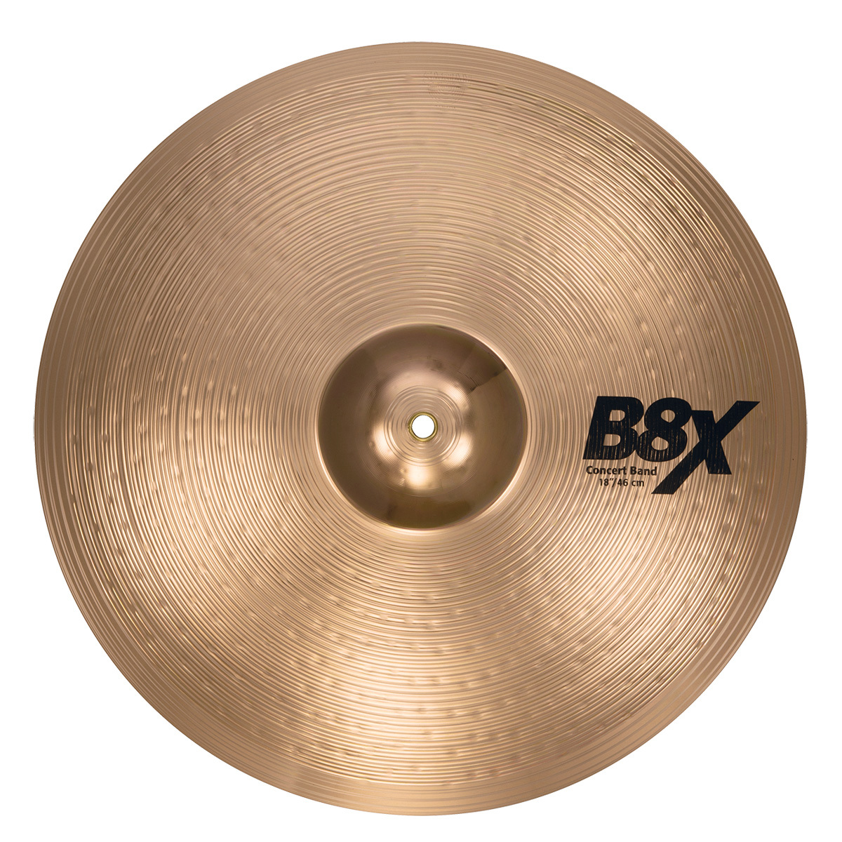 

Sabian 18" B8X Concert Band Cymbal, Medium, Natural/Raw Finish