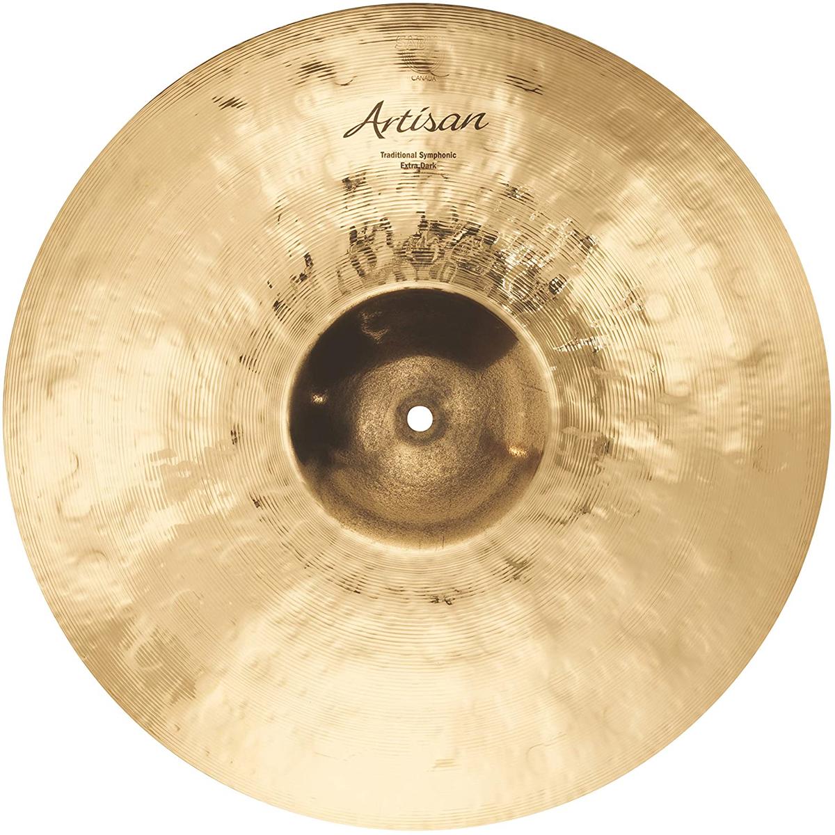 

Sabian 18" Artisan Traditional Symphonic Extra Dark Cymbals, Brilliant, Pair