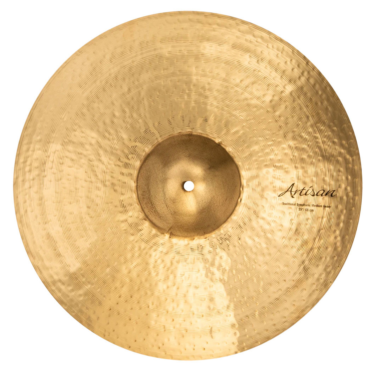 

Sabian 19" Artisan Traditional Symphonic Hand Cymbal, Medium-Heavy, Brilliant
