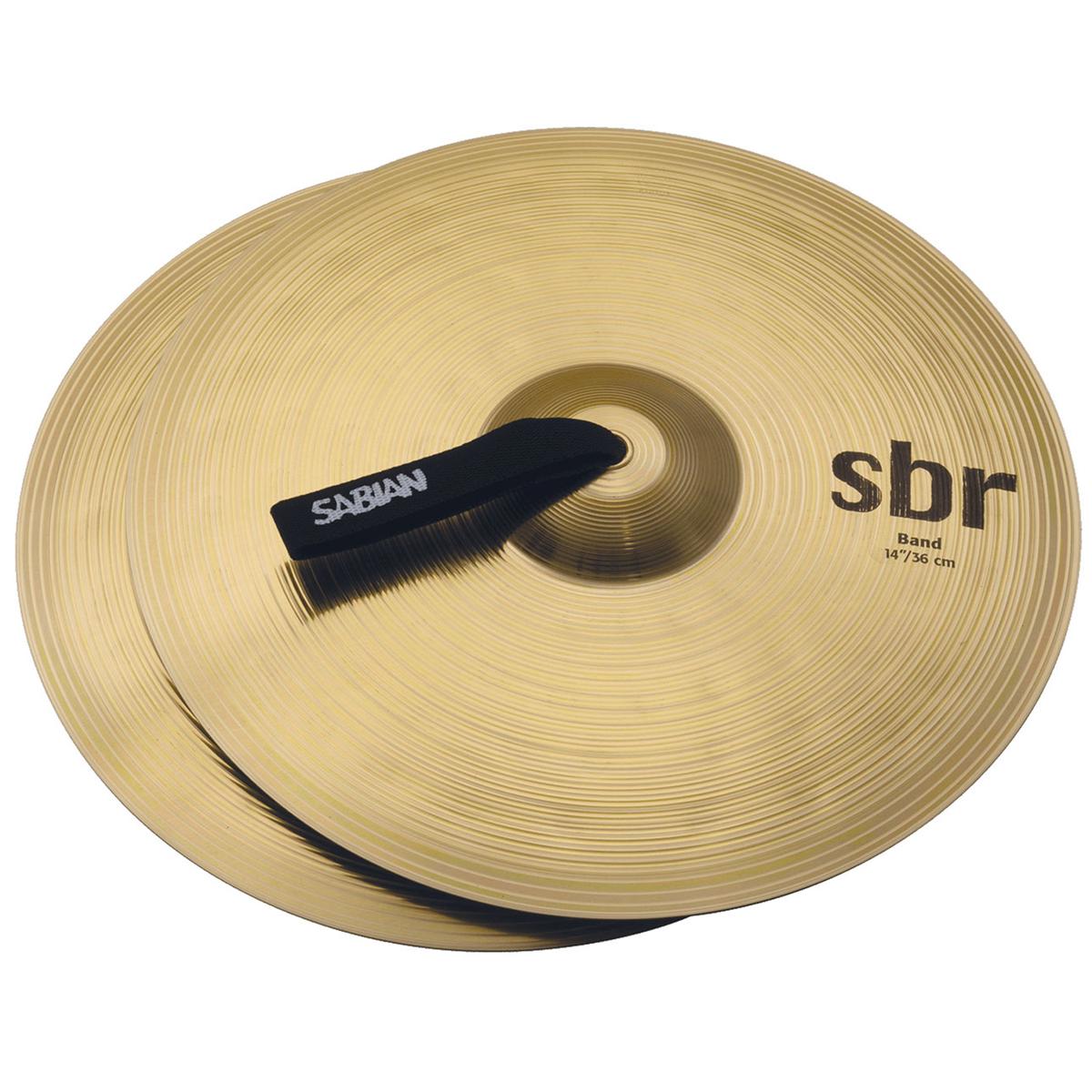 

Sabian 14" SBr Band Hand Cymbals, Natural Finish, Pair