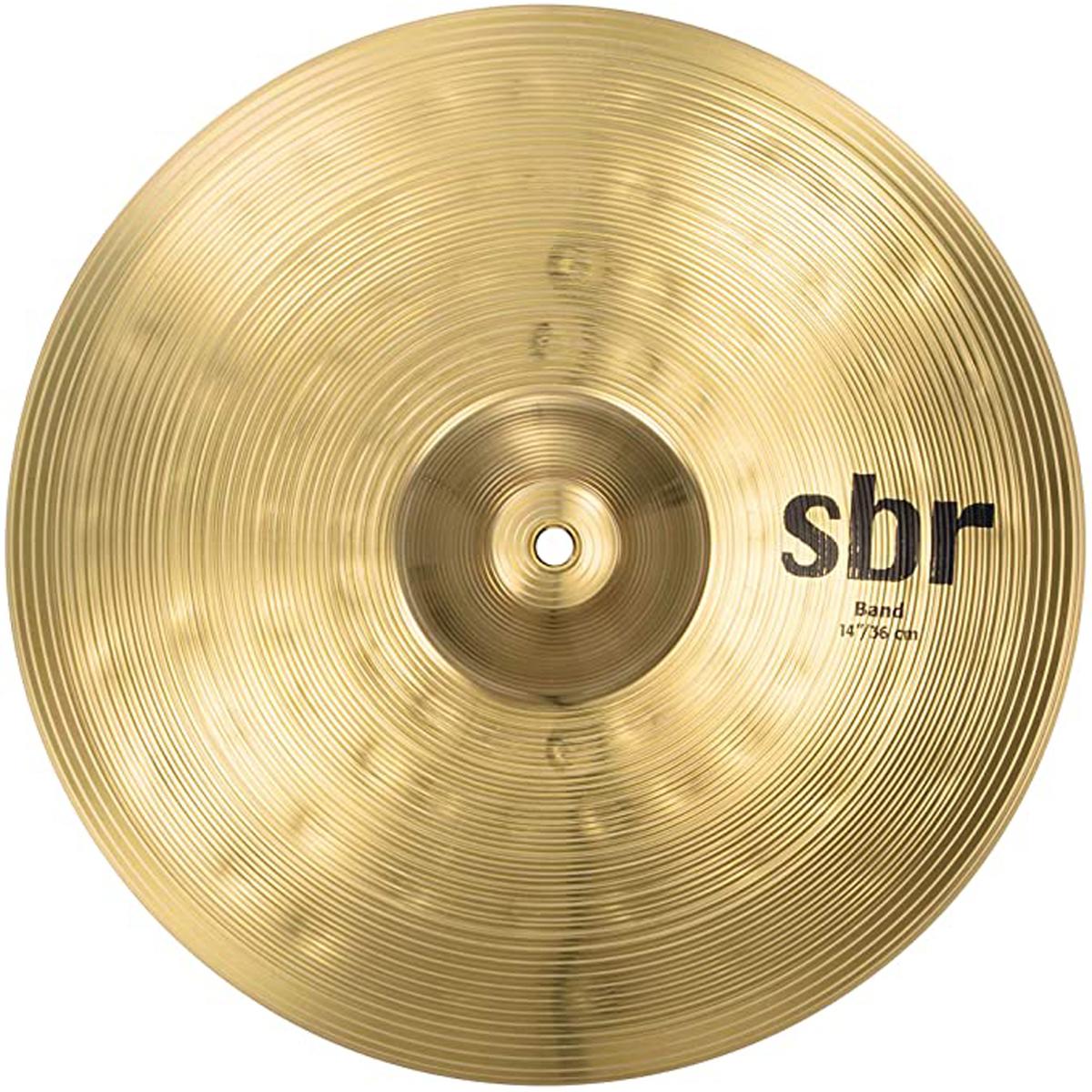 

Sabian 14" SBr Band Top Hand Cymbal, Natural Finish