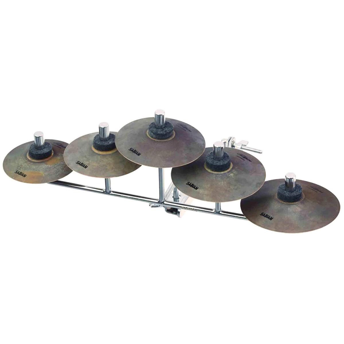 

Sabian Tollspire Chimes, Set of 5 Cymbals with Stand