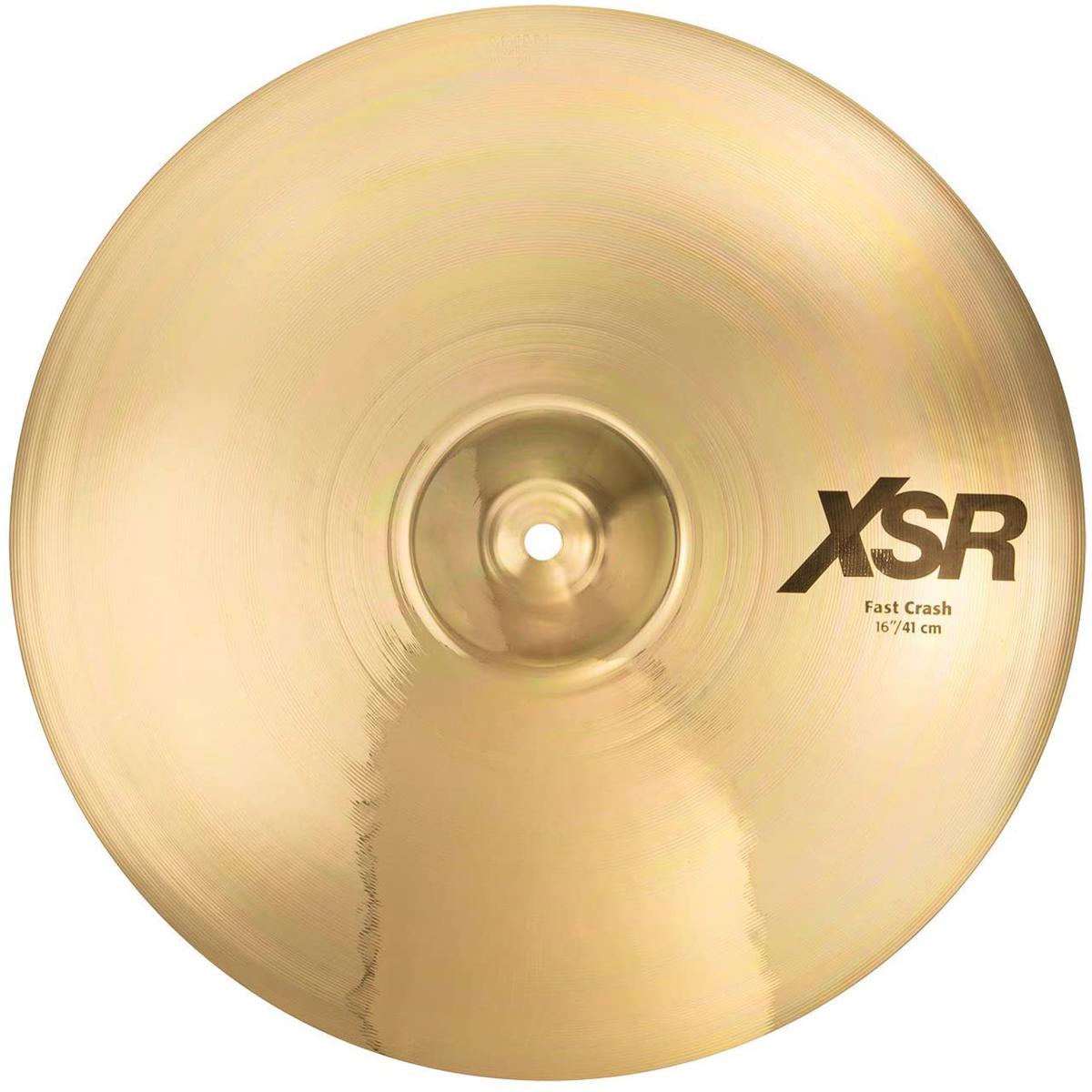 

Sabian 16" XSR Fast Crash Cymbal, Medium-Thin, Brilliant Finish