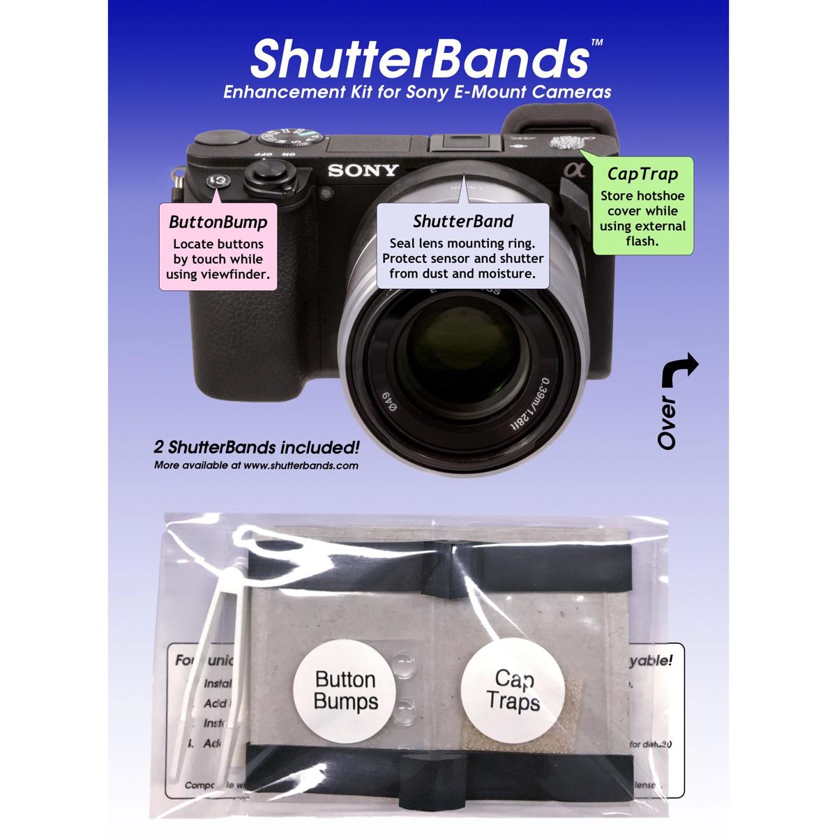 

ShutterBands Enhancement Kit for Sony E-Mount Cameras