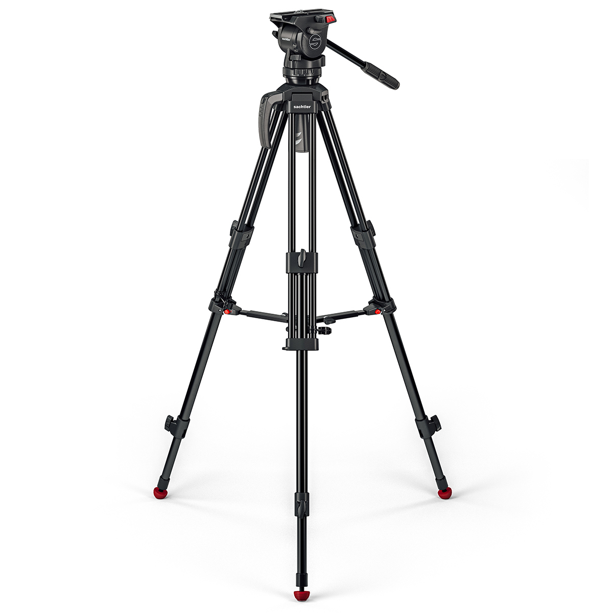 

Sachtler Ace M Fluid Head with Ace MK II Aluminum Tripod and Mid-Level Spreader