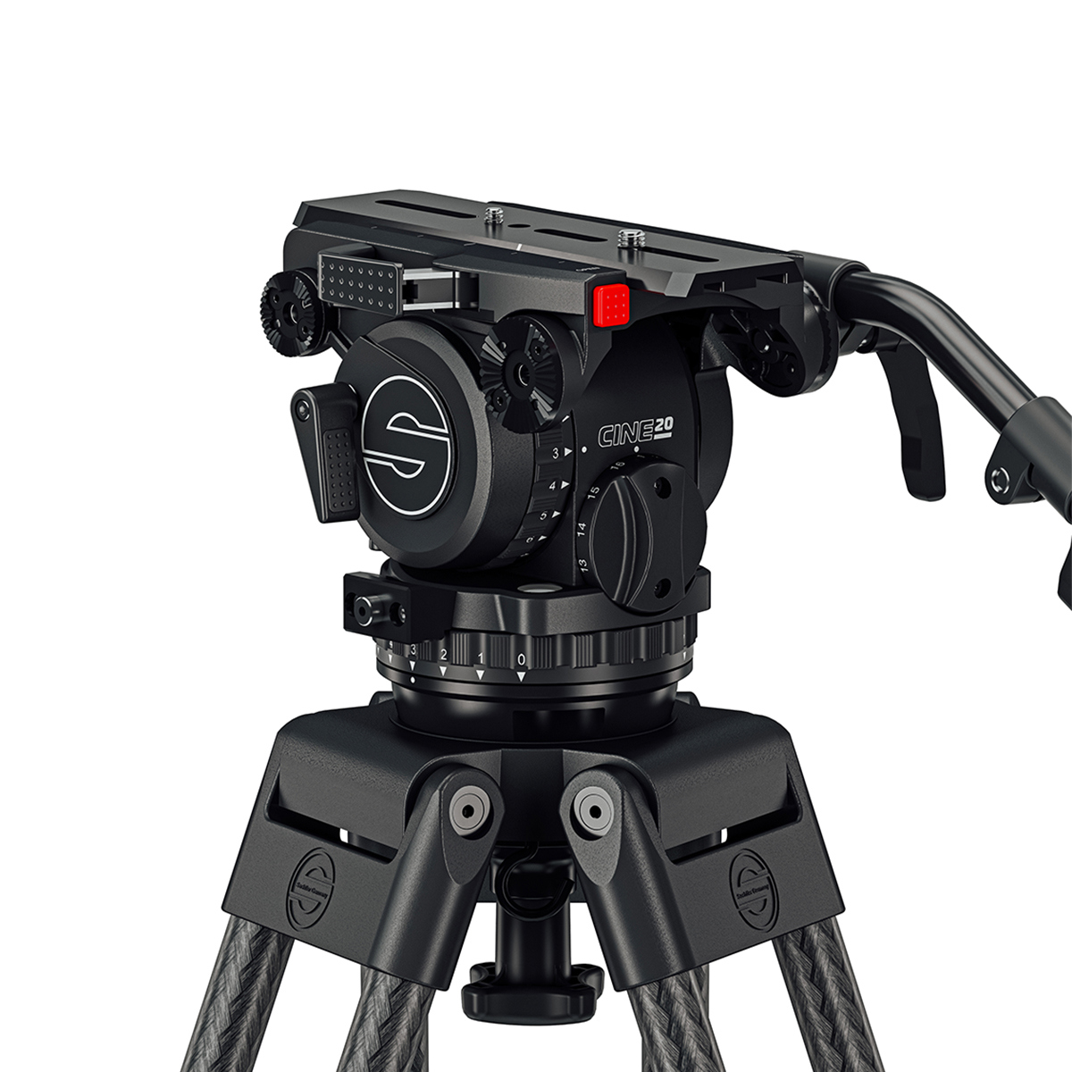

Sachtler Cine 20 100mm Fluid Head with Sideload