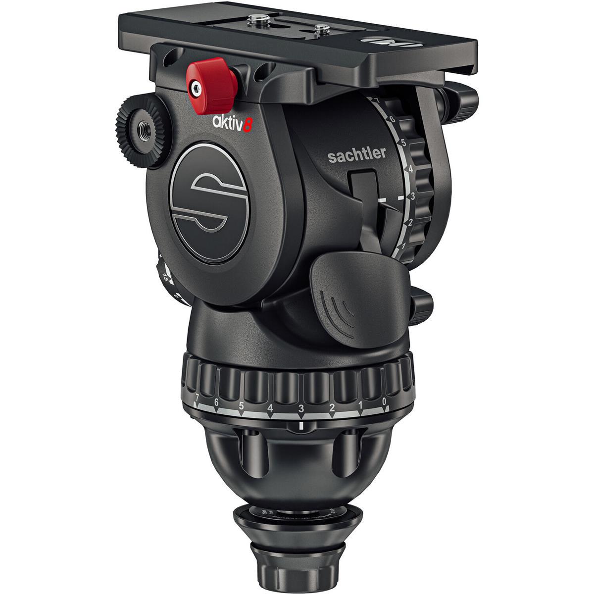 

Sachtler aktiv8T 75mm Touch & Go Fluid Head w/SpeedLevel & SpeedSwap Technology