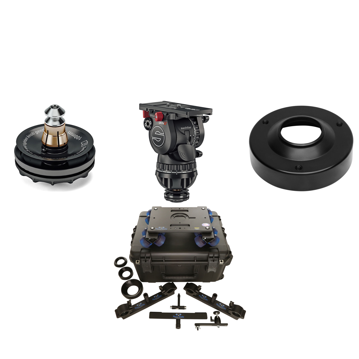 

Sachtler aktiv12T Touch & Go Fluid Head, Bundle with Accessory Kit & Rental Kit