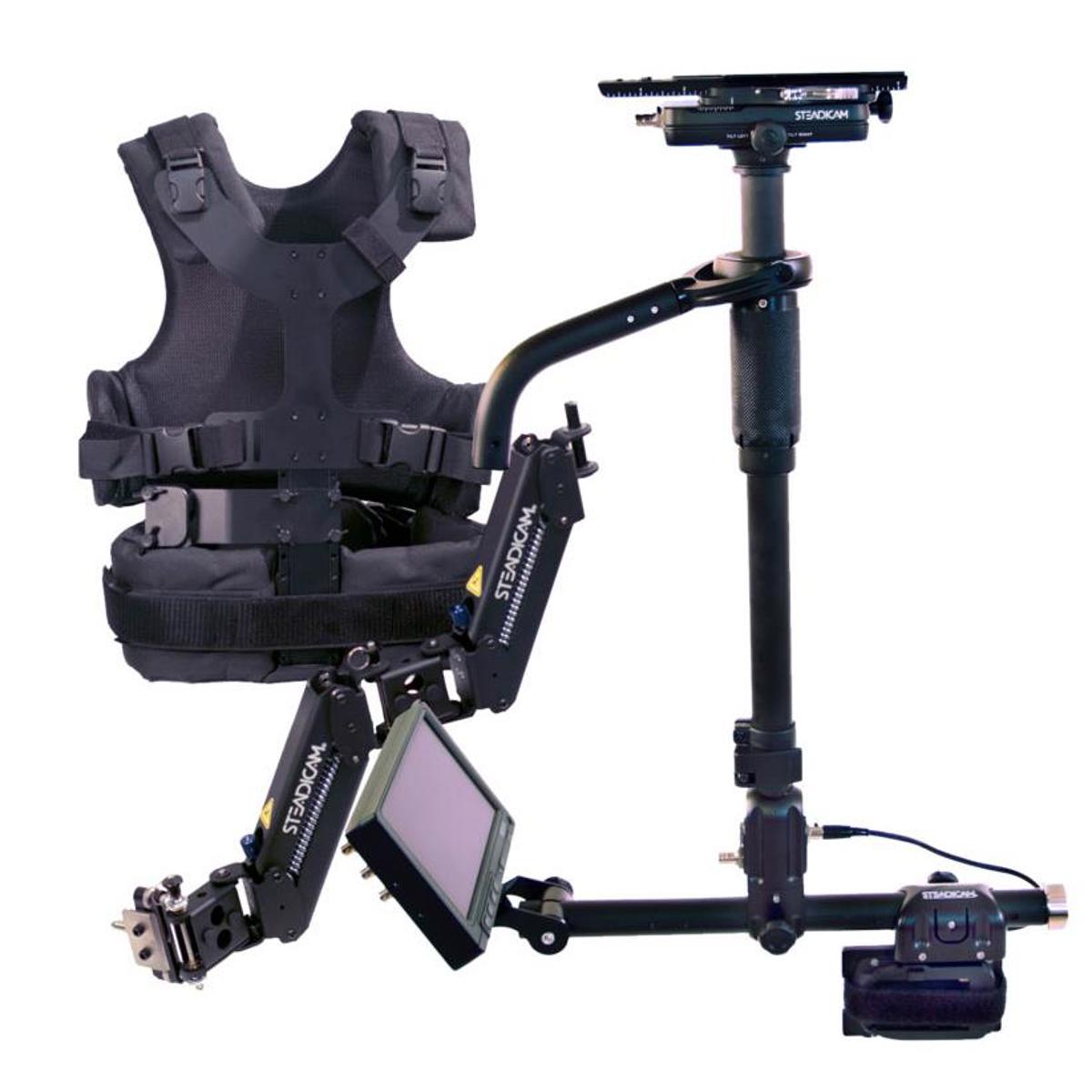 

SteadiCam AERO 15 Sled with 7" Monitor and NP-F970 Mount, A-15 Arm, SOLO Vest
