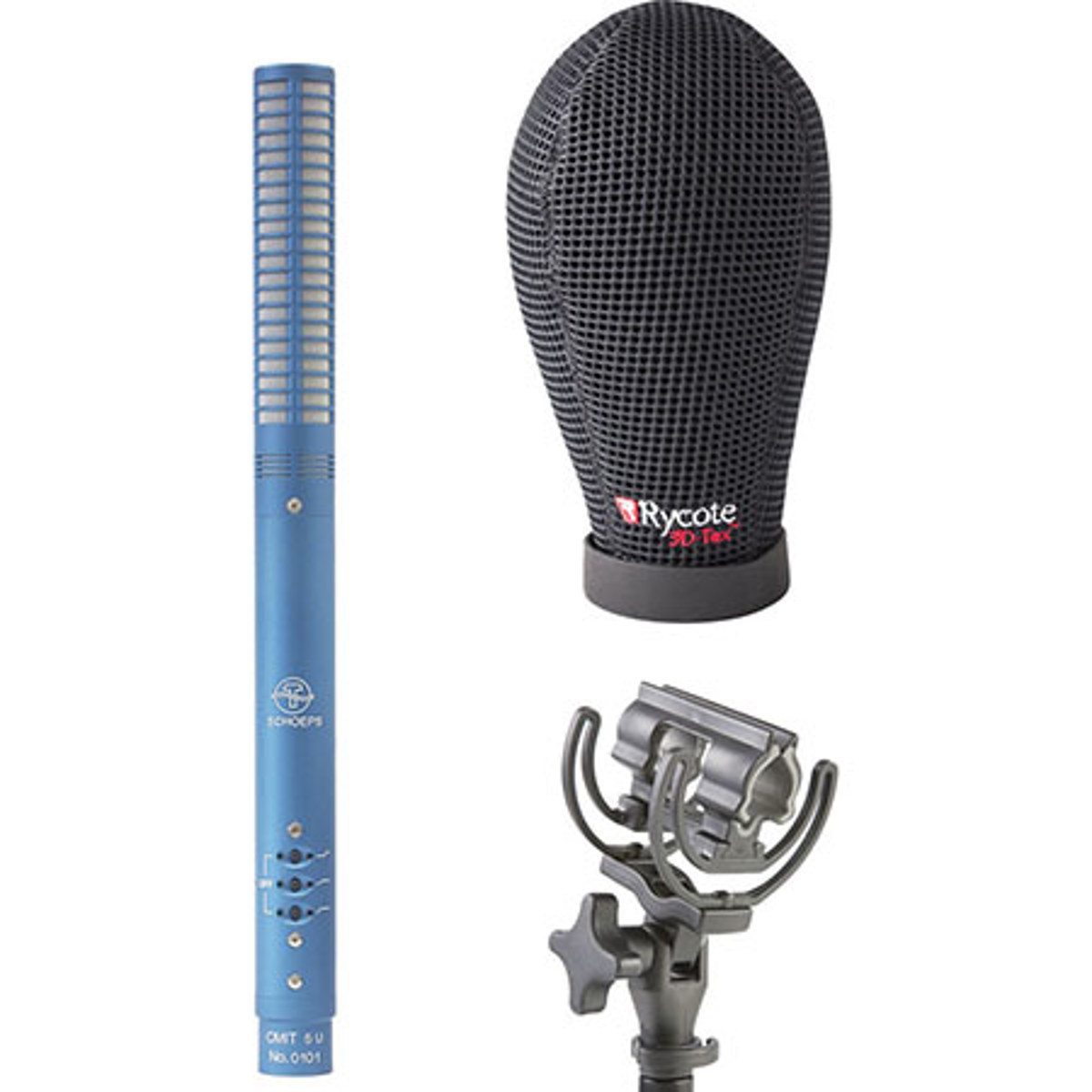

Schoeps Rycote Schoeps CMIT5U Shotgun Microphone w/Suspension & Windshield Kit
