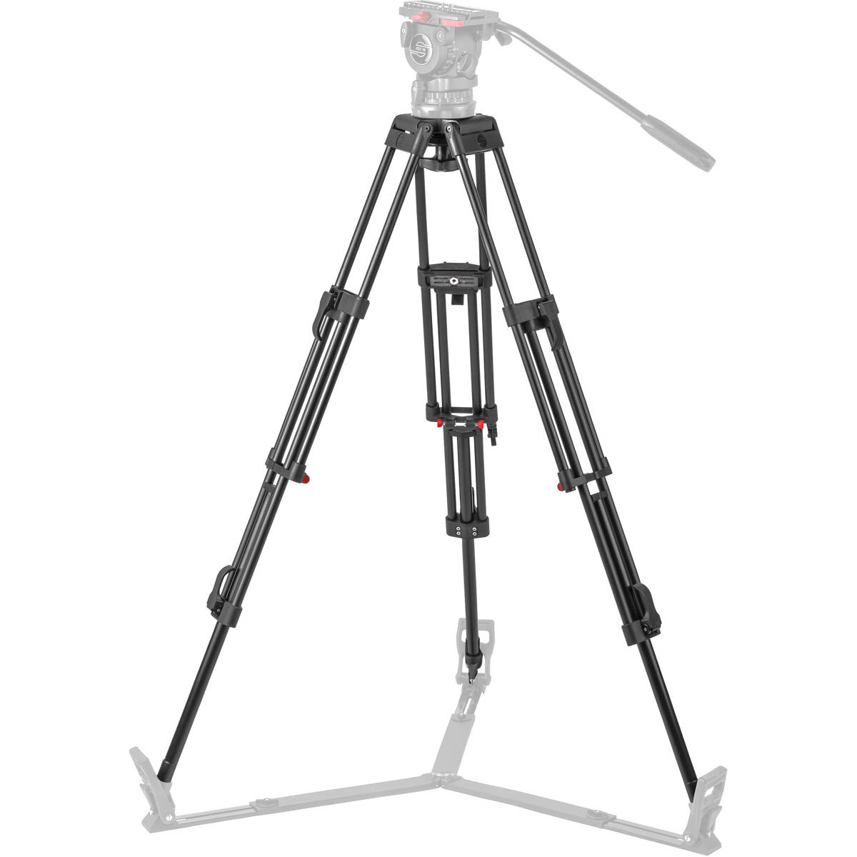 

Sachtler ENG 2 D 3-Section Aluminum Tripod Legs with 100mm Bowl