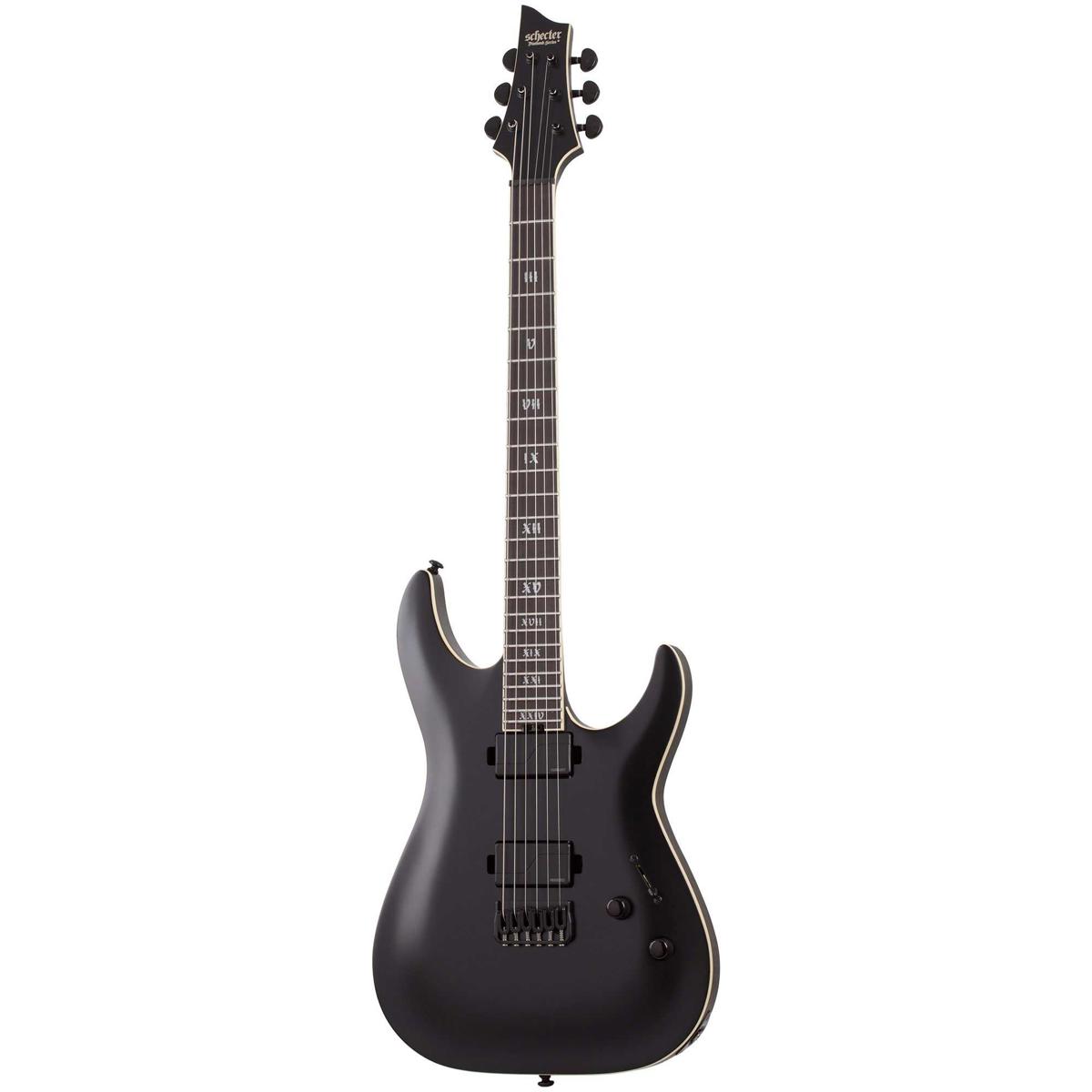 

Schecter C-1 SLS Evil Twin Electric Guitar, Ebony Fretboard, Satin Black