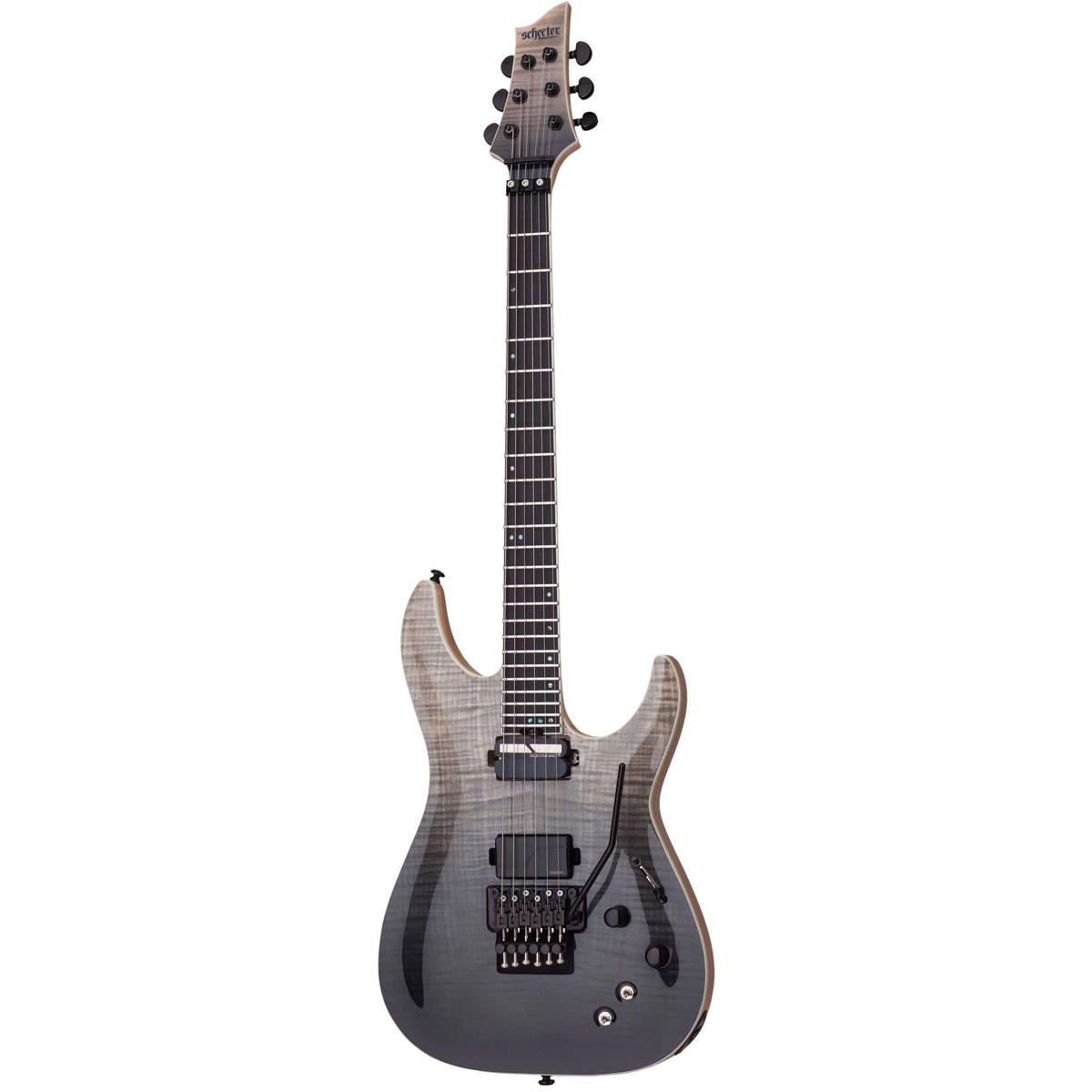 

Schecter C-1 FR S SLS Elite Electric Guitar, Ebony Fretboard, Black Fade Burst