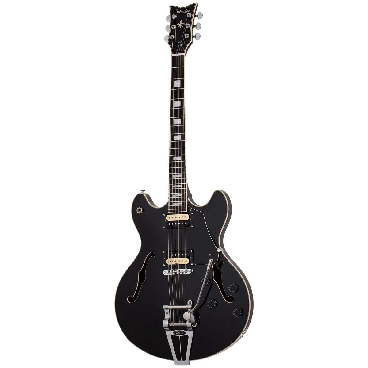 

Schecter Corsair Electric Guitar, Ebony Fretboard, Gloss Black