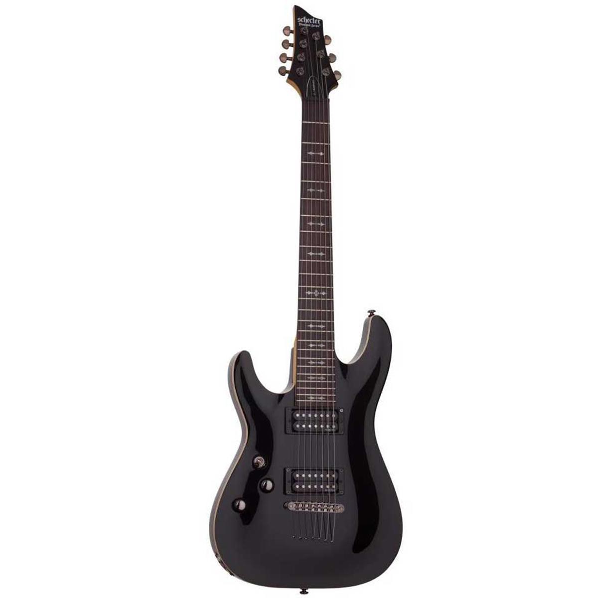 

Schecter Omen-7 7-String Left-Handed 2012 Solid Body Electric Guitar,Gloss Black