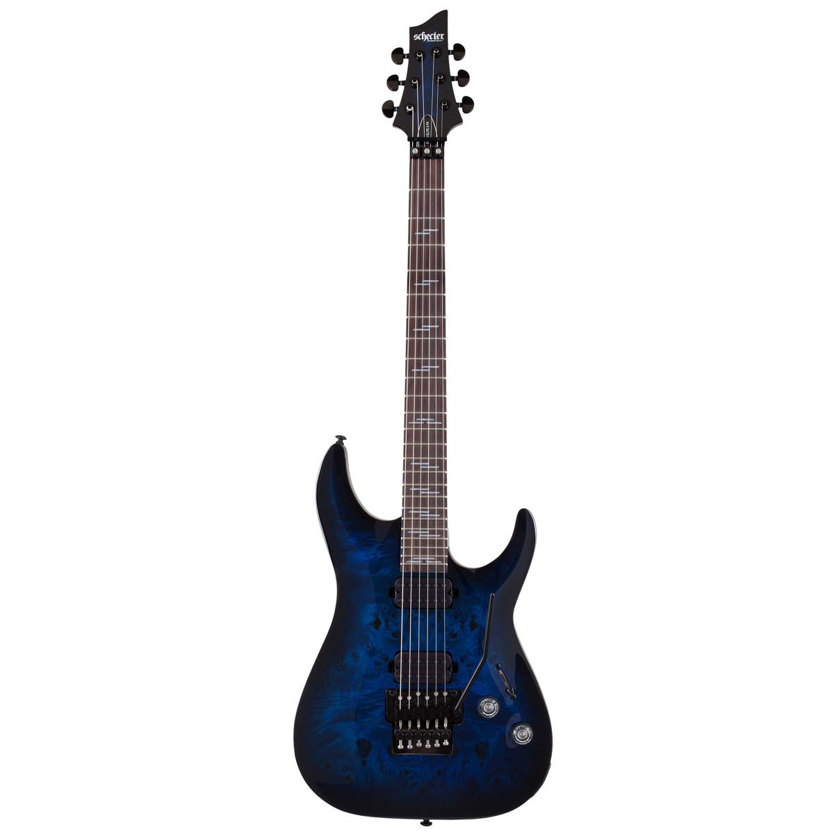 

Schecter Omen Elite-6 FR Electric Guitar, Rosewood, See-Thru Blue Burst