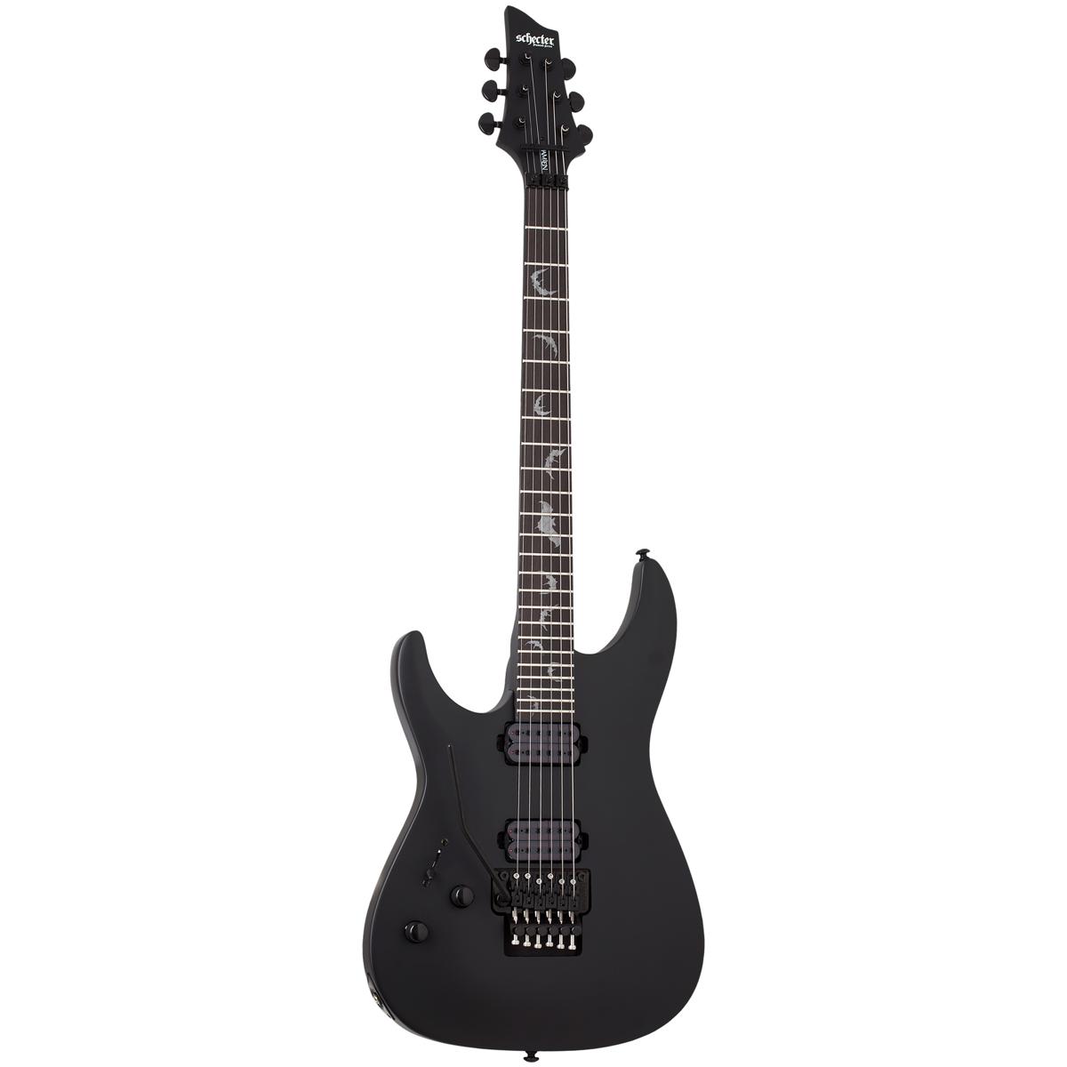 

Schecter Damien-6 FR Left-Hand Electric Guitar, Rosewood Fingerboard,Satin Black