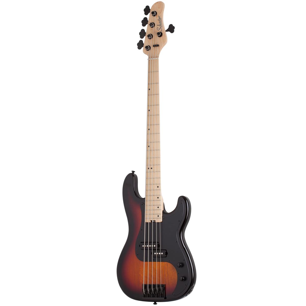 

Schecter P-5 5-String Electric Bass Guitar, 3-Tone Sunburst