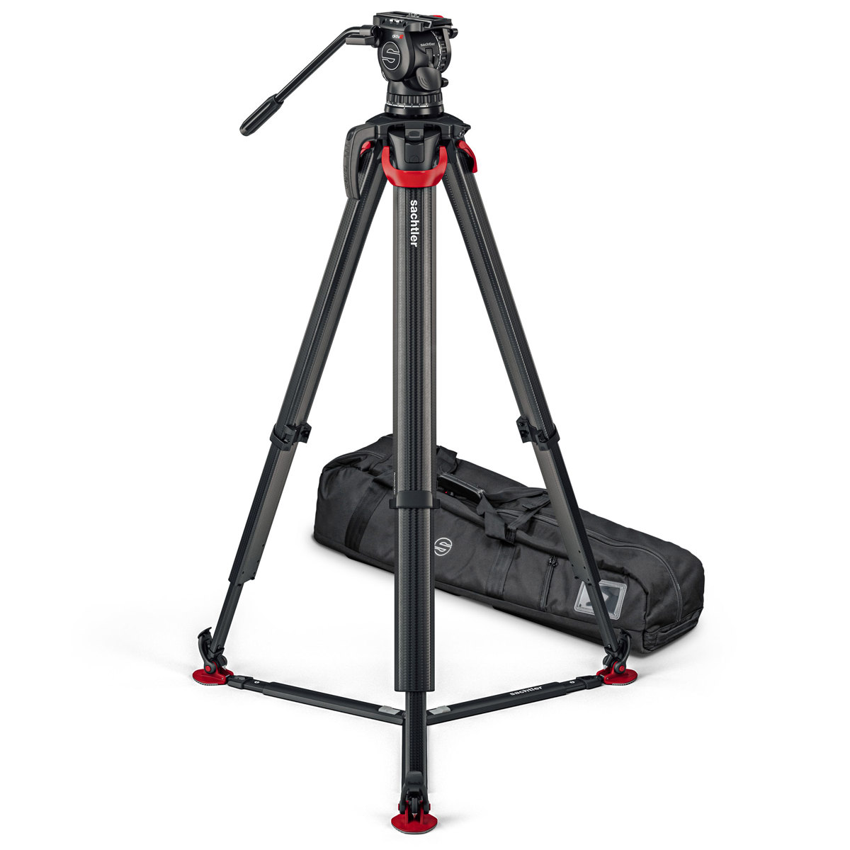 Photos - Tripod Sachtler aktiv10 Sideload Head System with flowtech100  & Ground 