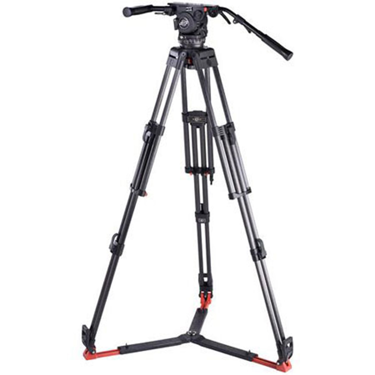 

Sachtler Cine 7+7 Fluid Head with ENG 2 HD 3-Section CF Tripod, Ground Spreader