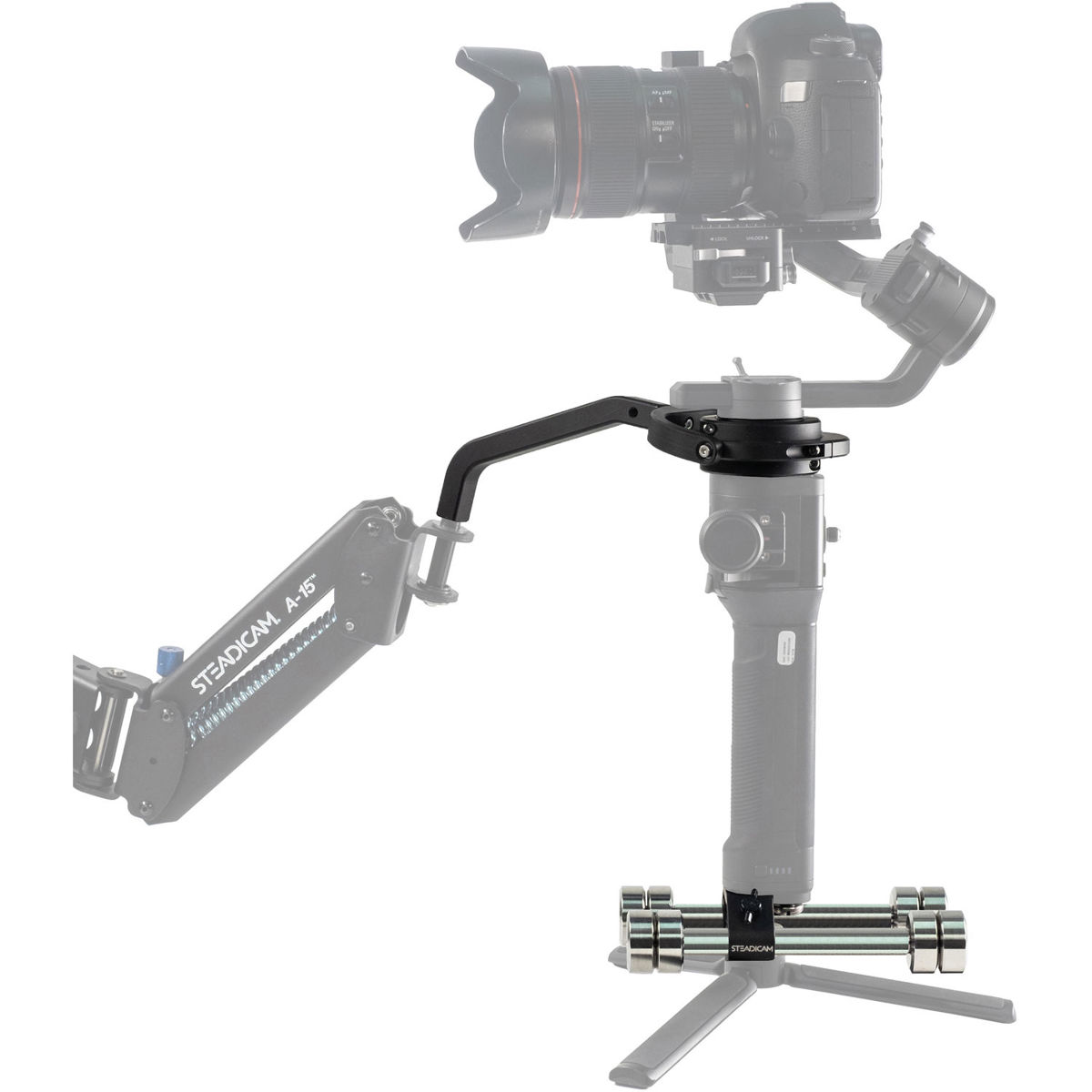 

SteadiCam Steadimate-S Mechanical Gimbal Collar/Yoke & Weighted Base