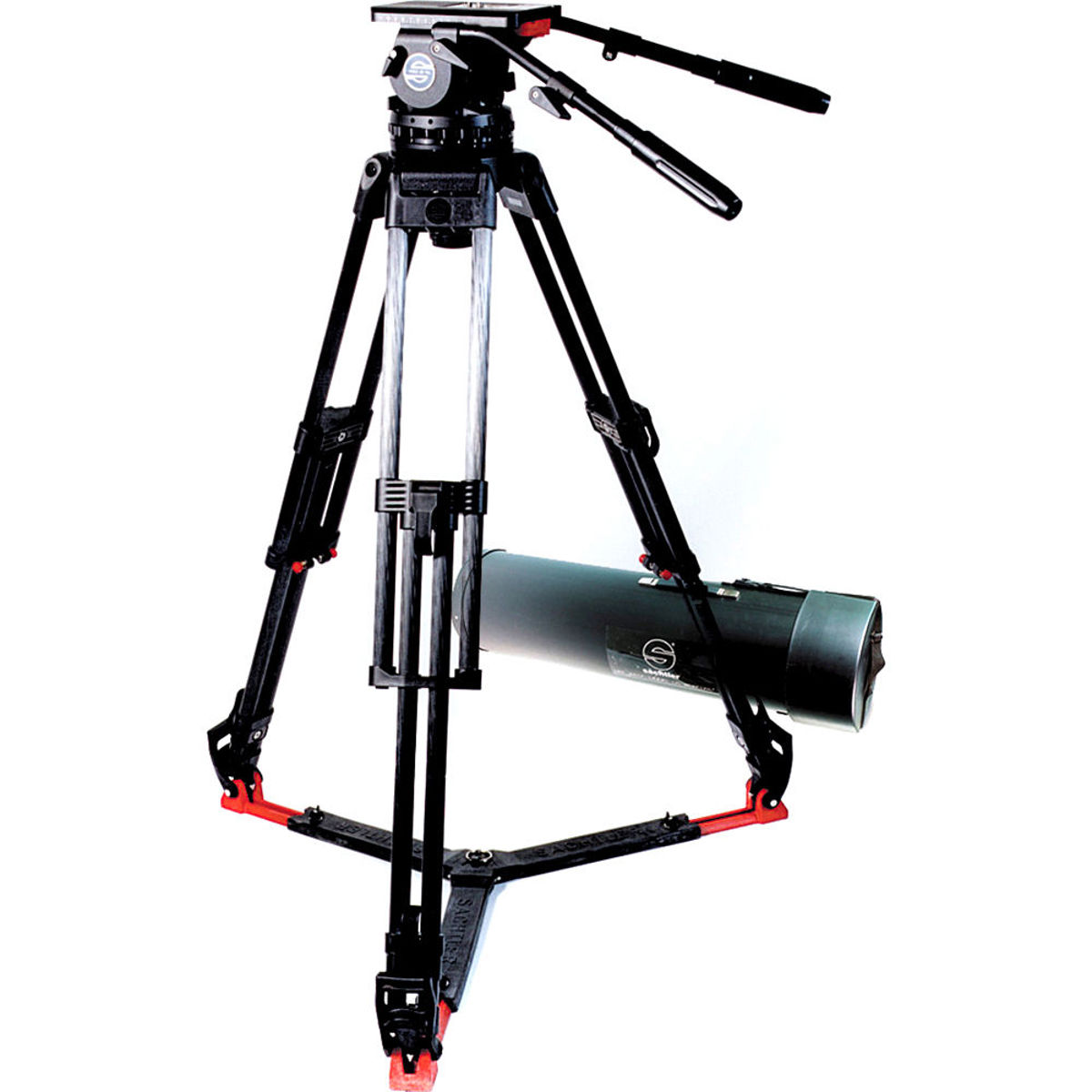 

Sachtler Video 25 Plus Fluid Head w/EFP 2 CF 3-Section CF Tripod,Ground Spreader