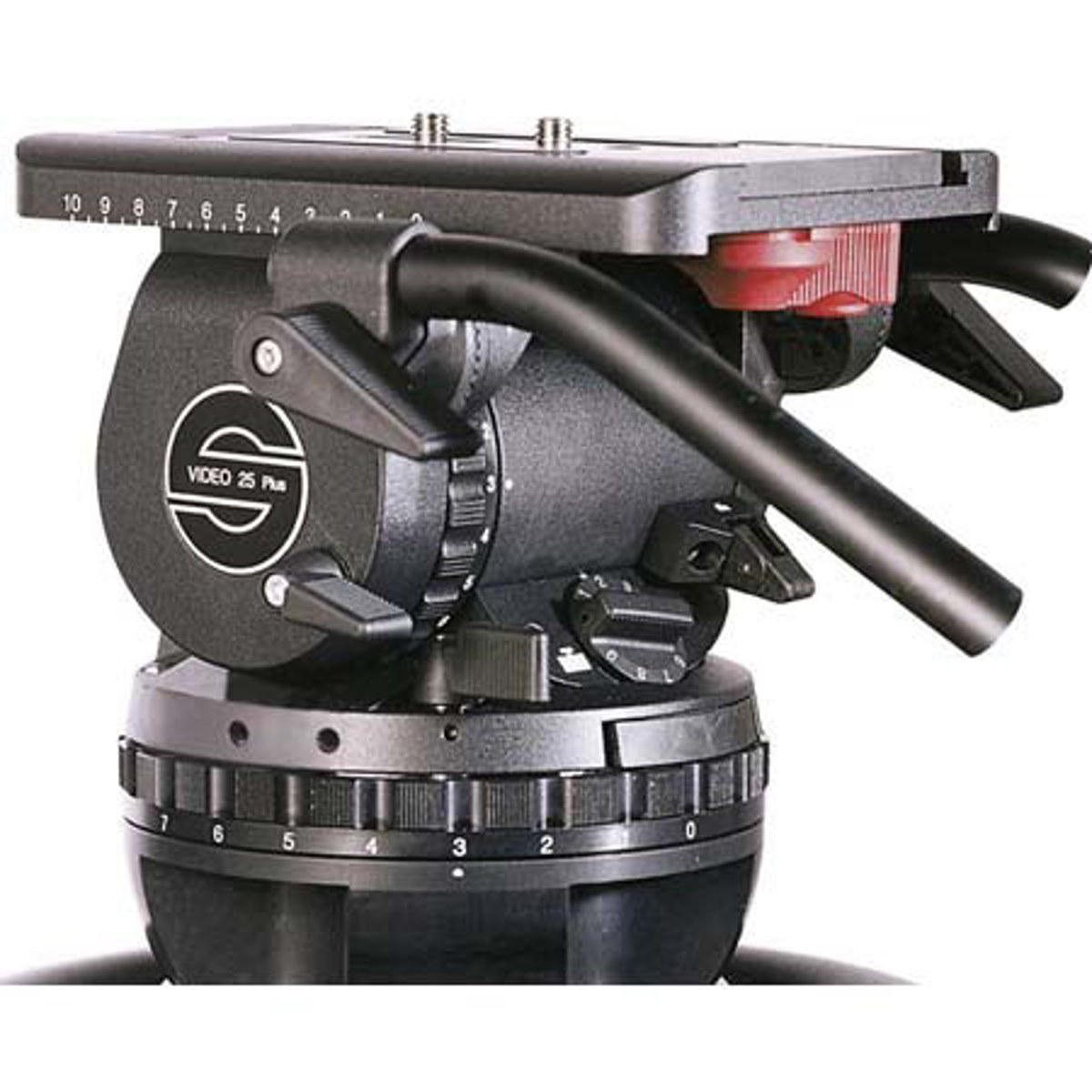 

Sachtler Video 25 Plus FB Video Fluid Head with Flatbase, Maximum Load 70 Lbs