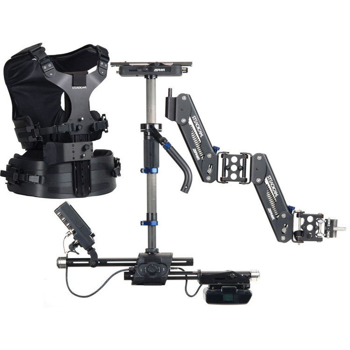 

SteadiCam Steadicam Zephyr HD System with Compact Vest, V-Mount