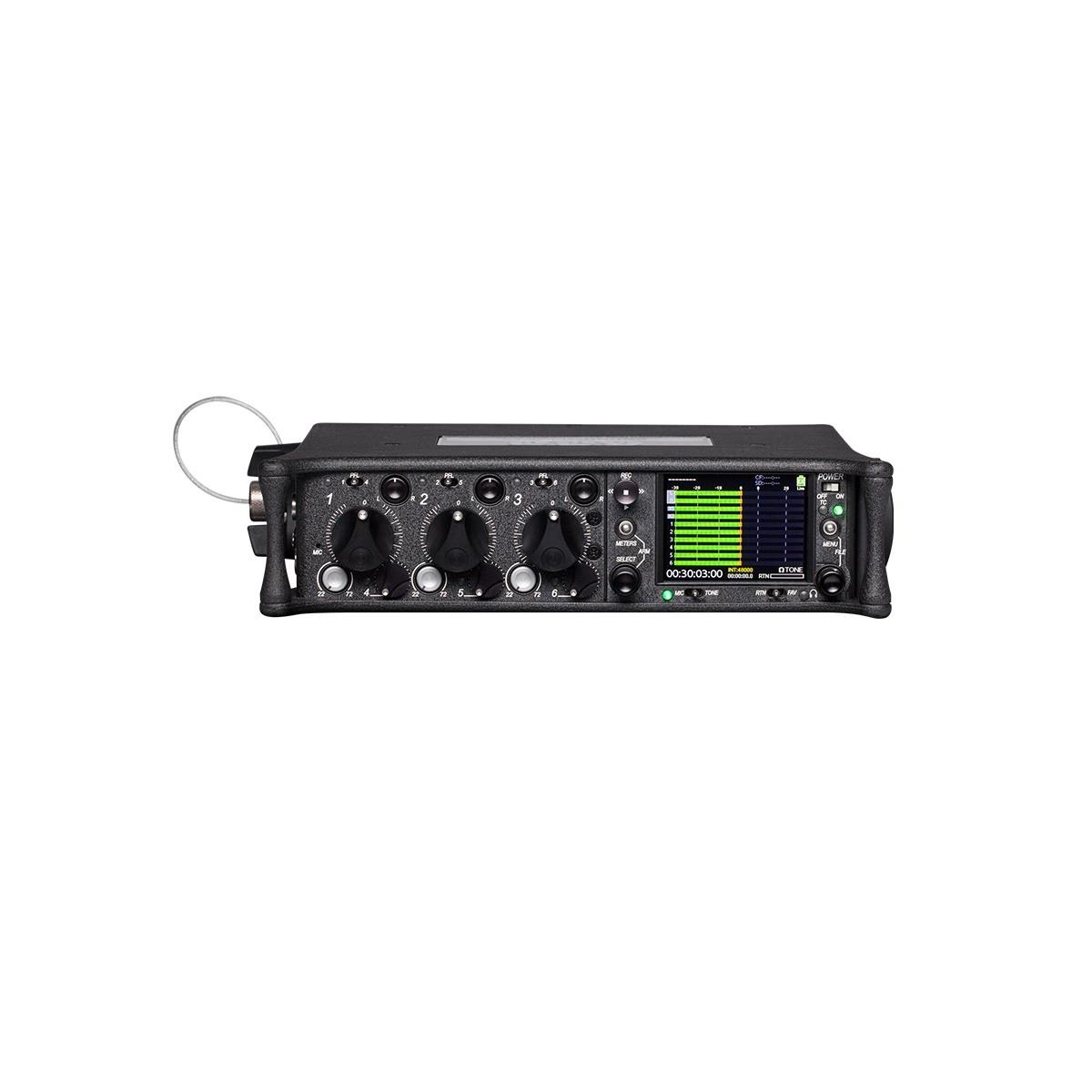 Image of Sound Devices 633 6-Input Field Mixer with 10-Track Digital Recorder &amp; Time Code