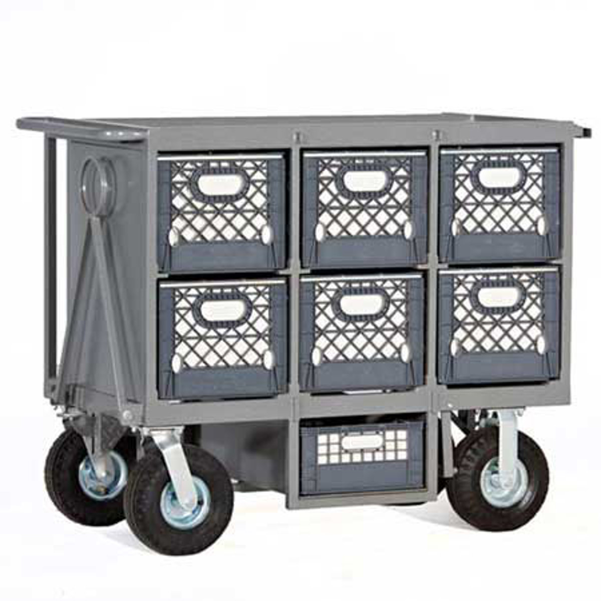 

Studio Carts Six Crate Horizontal Cart