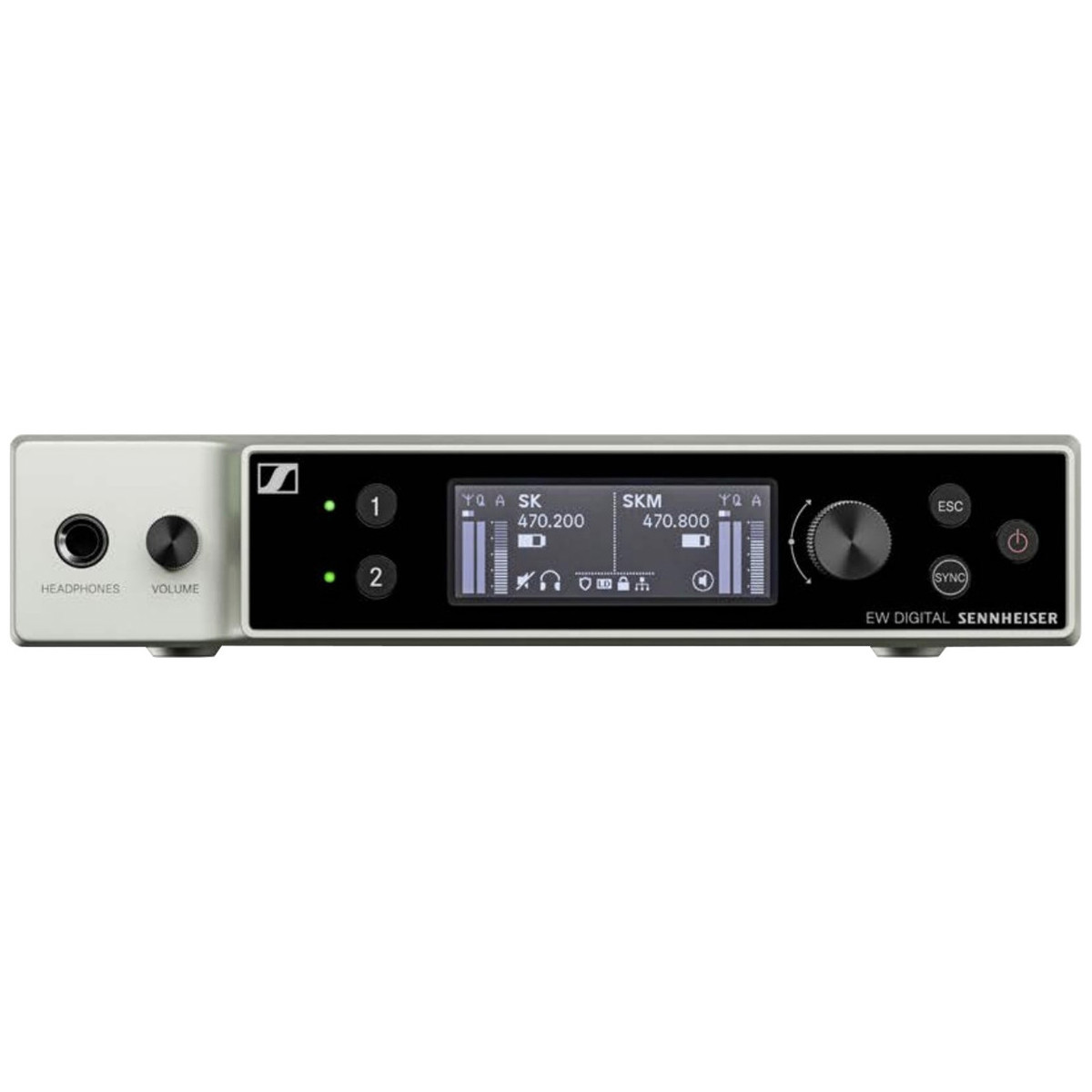 

Sennheiser EW-DX EM 2 DANTE Digital Half Rack Two-Channel Rx, 470 - 550 MHz