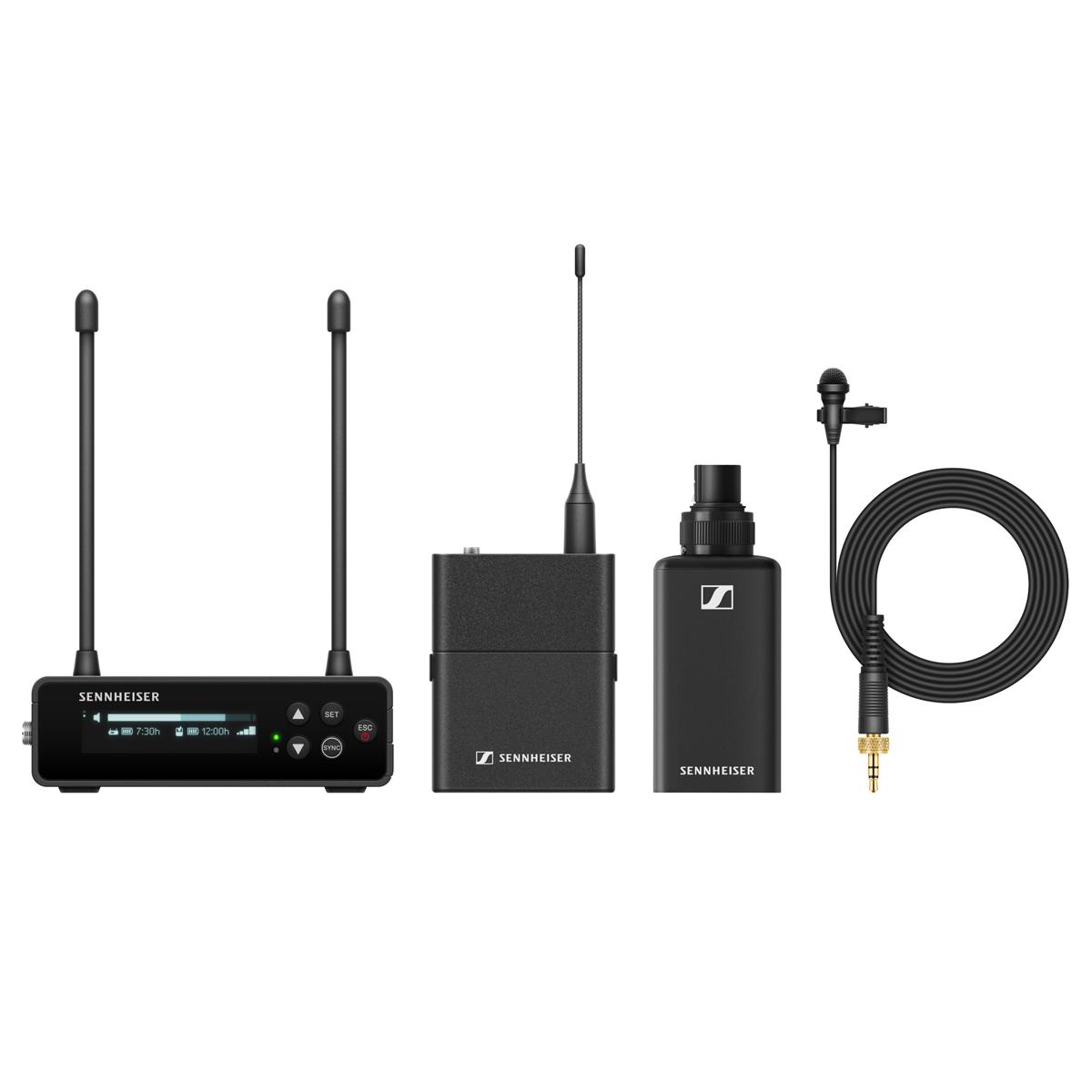 

Sennheiser EW-DP Wireless System w/ME-2 Lav Mic,SKP Plug-On Tx,R1-6: 520-576 MHz