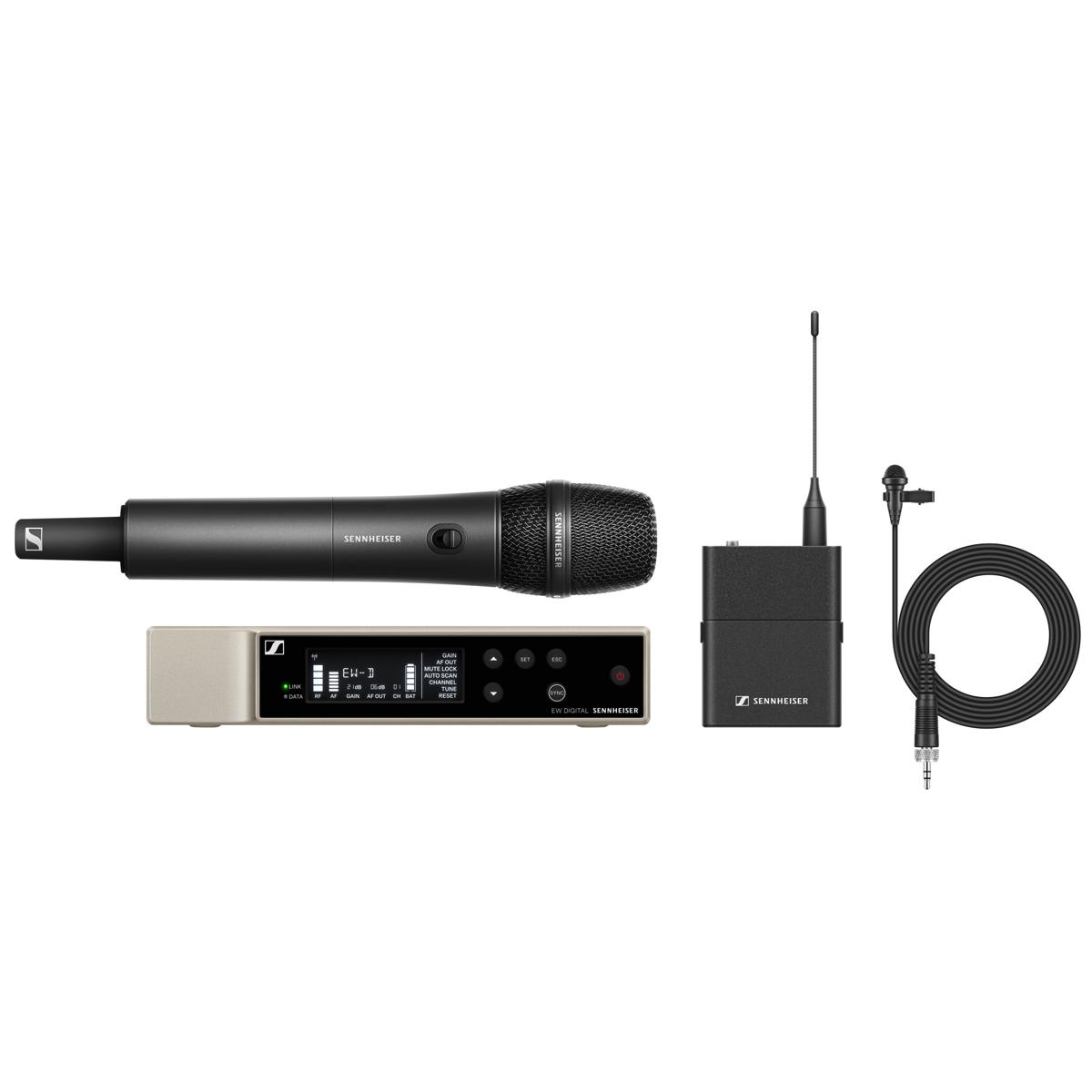 

Sennheiser EW-D ME2/835-S Digital Wireless Lavalier & Vocal Combo Set,520-576MHz