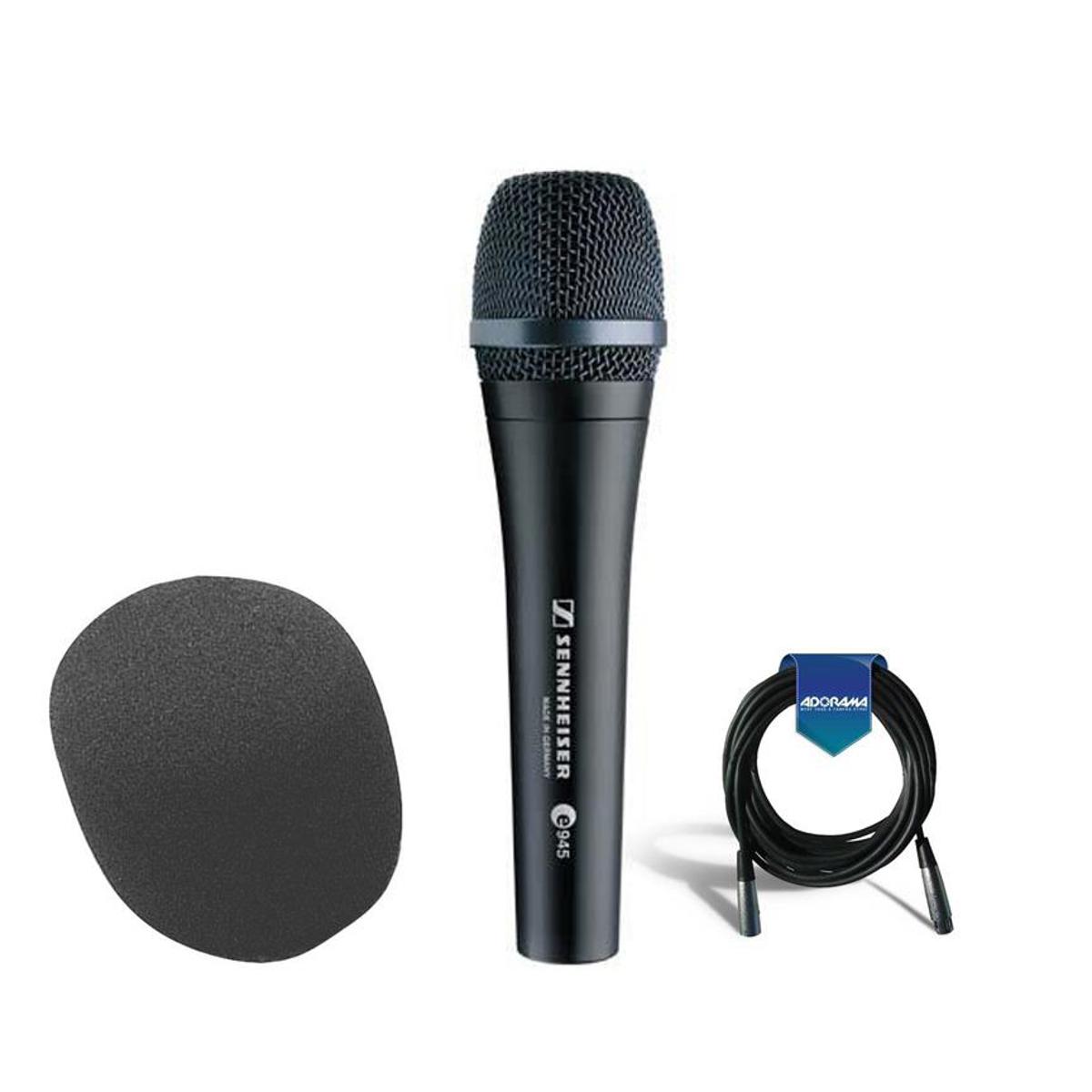 

Sennheiser e 945 Wired Super-cardioid Dynamic Handheld Vocal Mic W/ACC Bundle