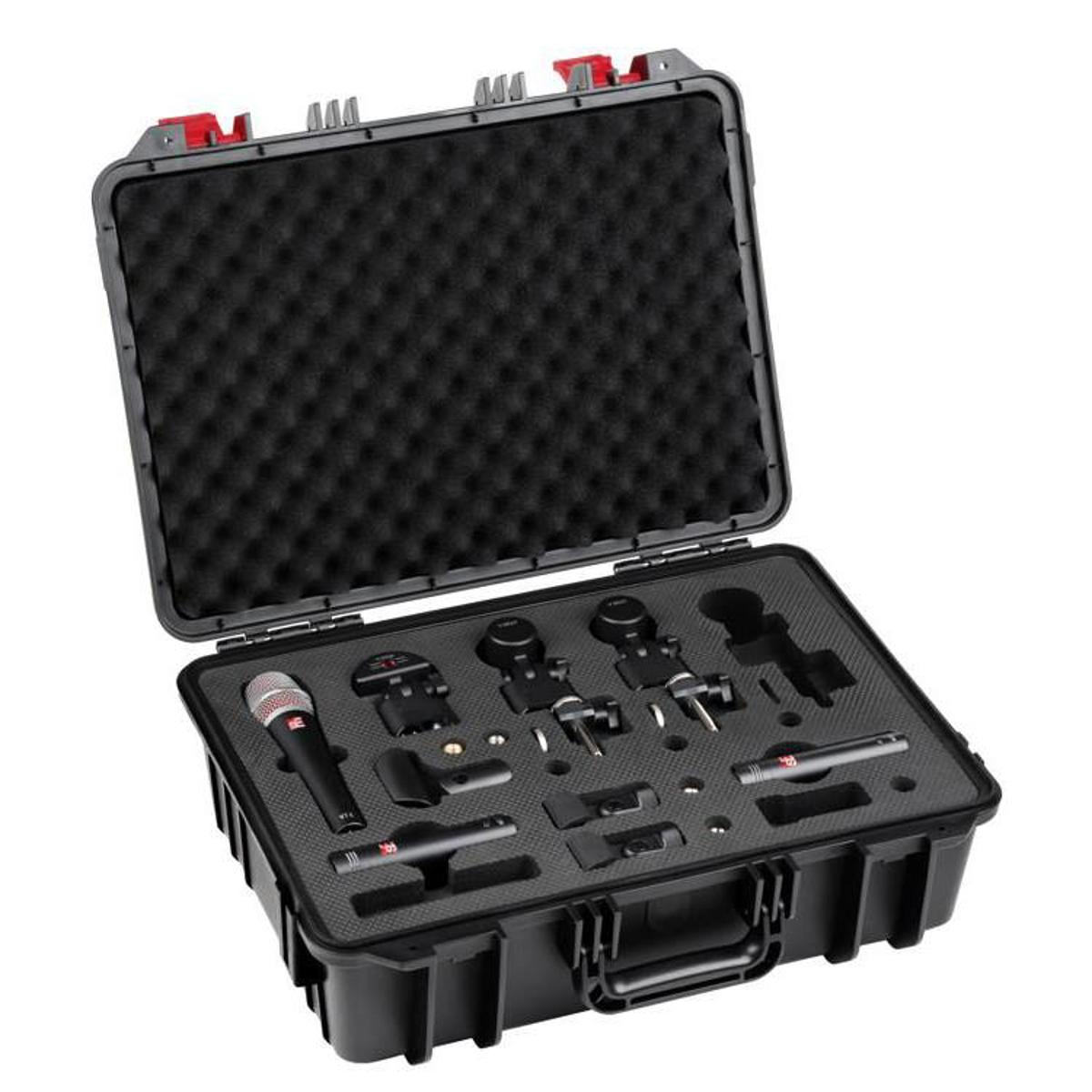 

SE Electronics V PACK CLUB 6-Piece Drum Mic Kit, V KICK, 2x V Beat, 2x sE7, V7 X