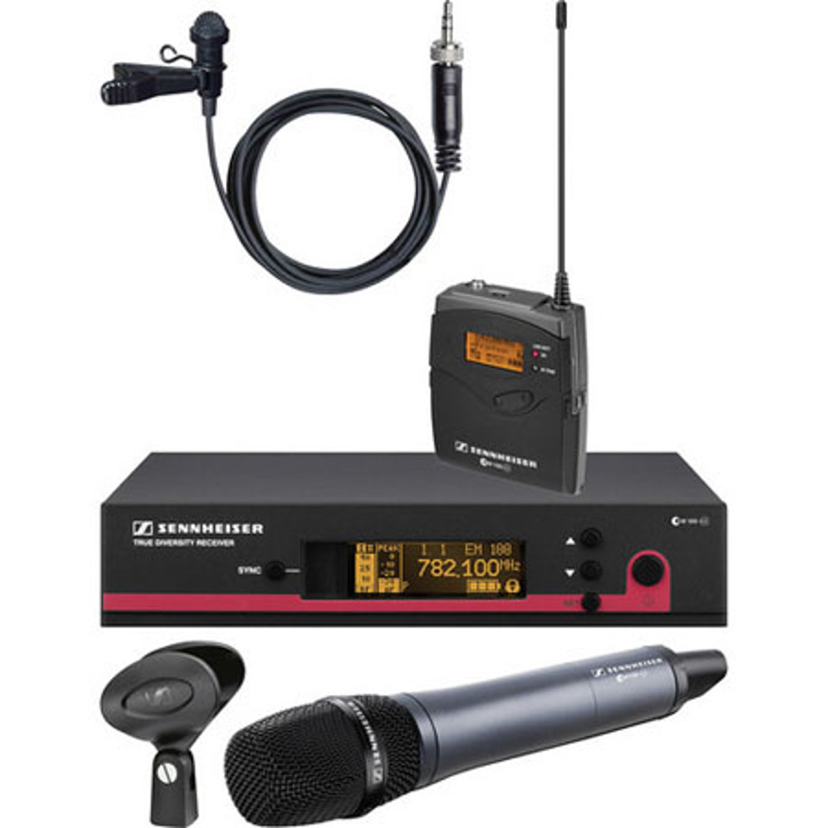 

Sennheiser ew 112 G3 Wireless Bodypack System with GA 3 Rack Kit, G 566-608 MHz