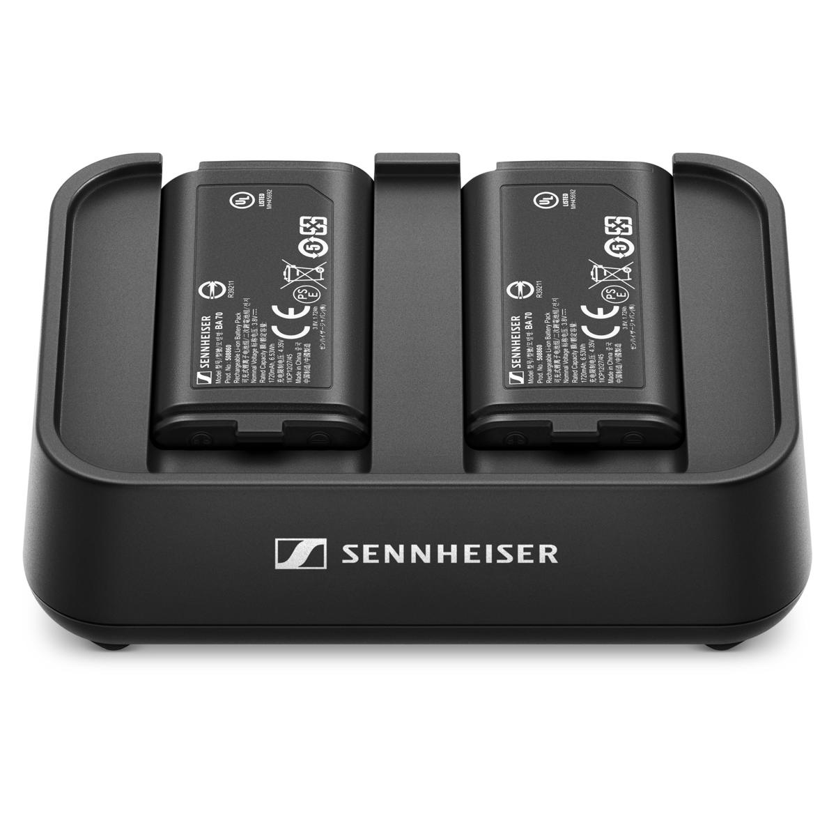 

Sennheiser EW-D Charging Set with L 70 Charger, 2x BA 70 Batteries, NT 5-20 UCW