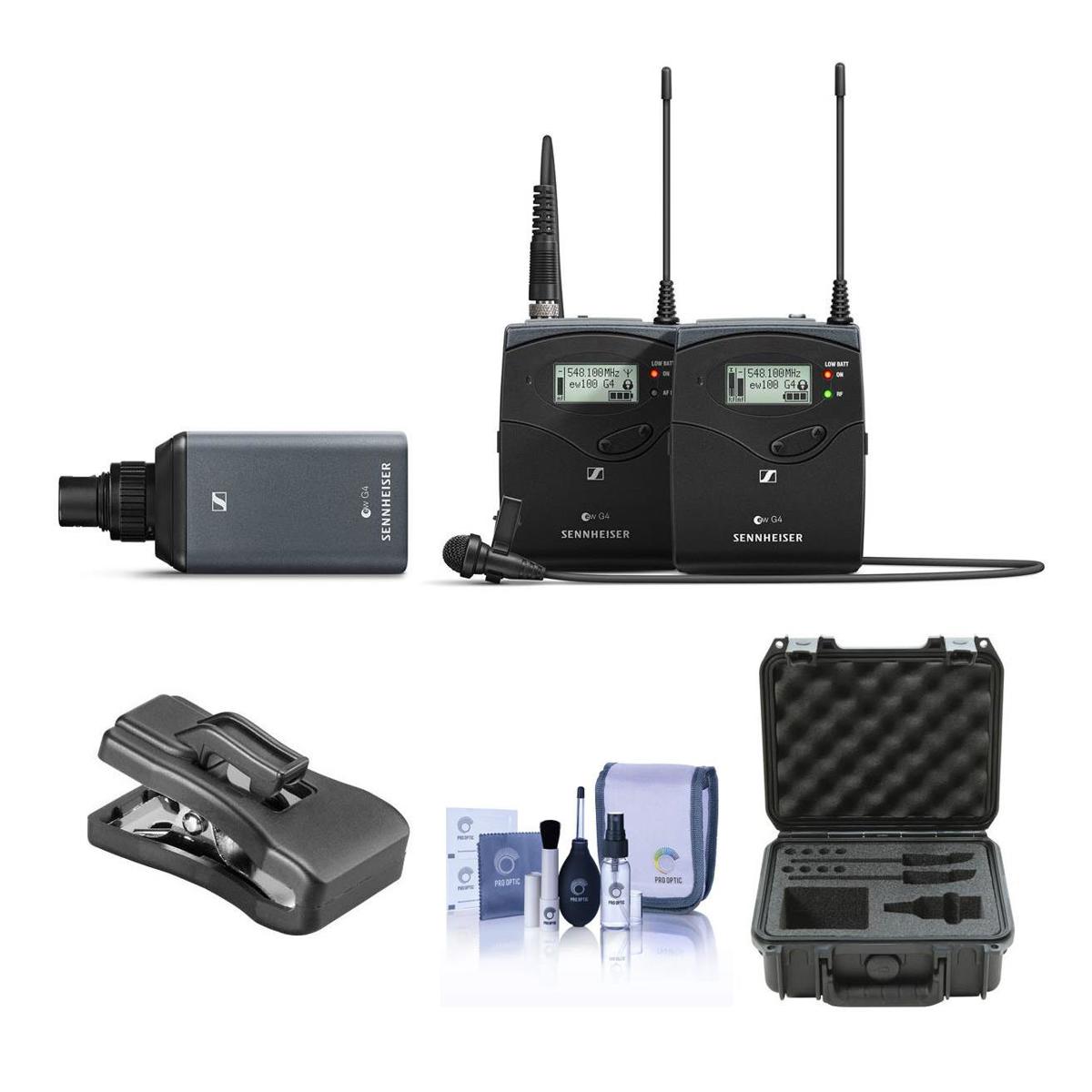 

Sennheiser ew 100 ENG G4 Wireles Combo Set, A1:470-516 MHz With Accessory Kit