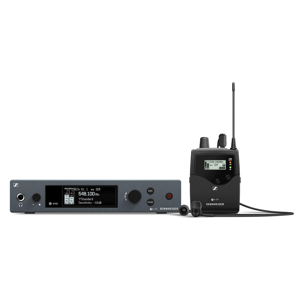 Sennheiser ew IEM G4 Wireless Stereo Monitoring Set, A: 516 - 558 MHz -  EW IEM G4-A