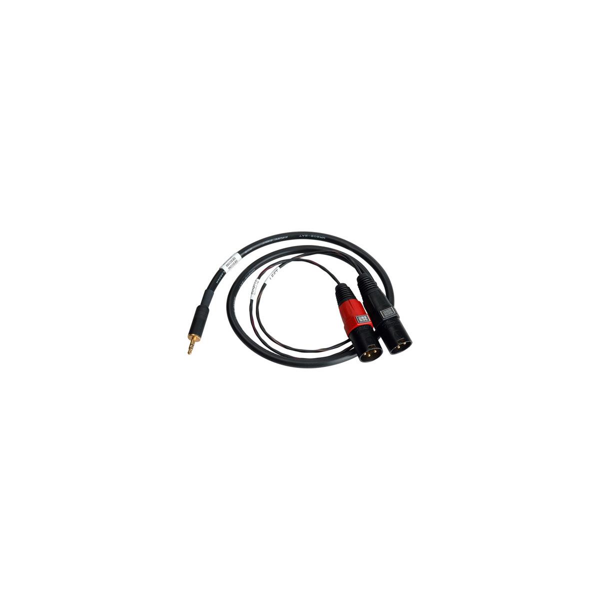 Image of Sescom SES-IPOD-XLRM03 3.5mm Stereo to Dual XLR Cable