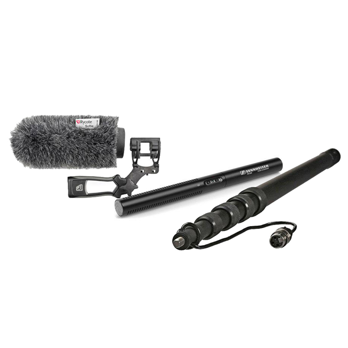 Sennheiser MKE 600 Shotgun Microphone With Deluxe Boom Kit -  MKE600 K5
