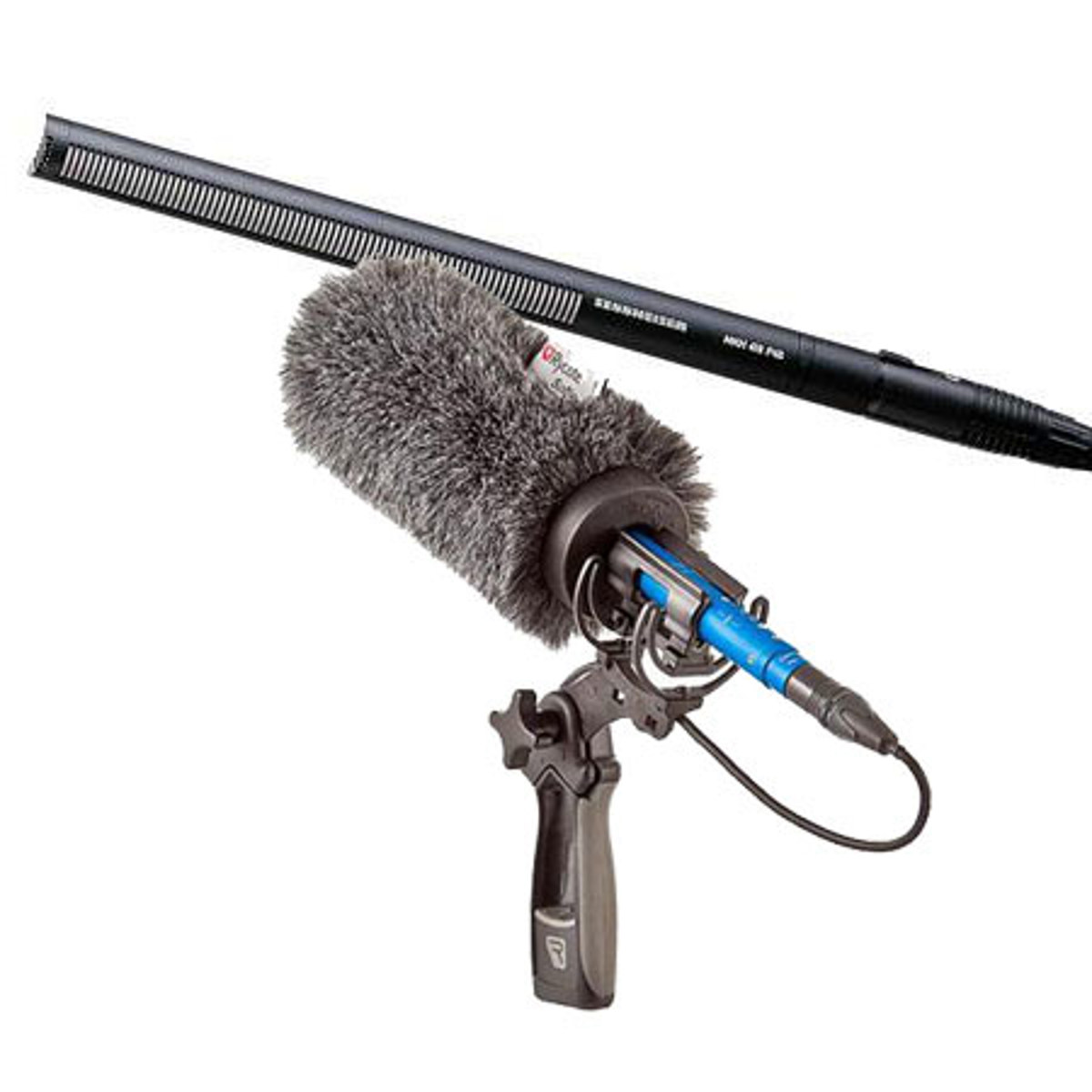 

Sennheiser MKH-416 Short Interference Tube Microphone with Rycote 18cm Softie