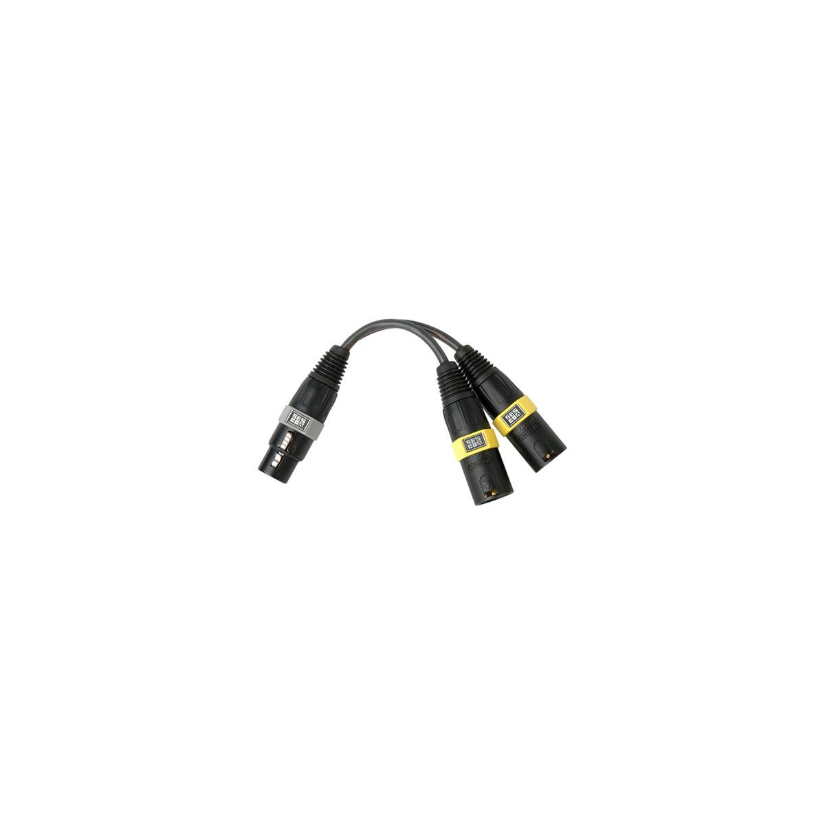 Image of Sescom SES-AES-EBU-Y Impedance Matching AES/EBU Y-Splitter Cable