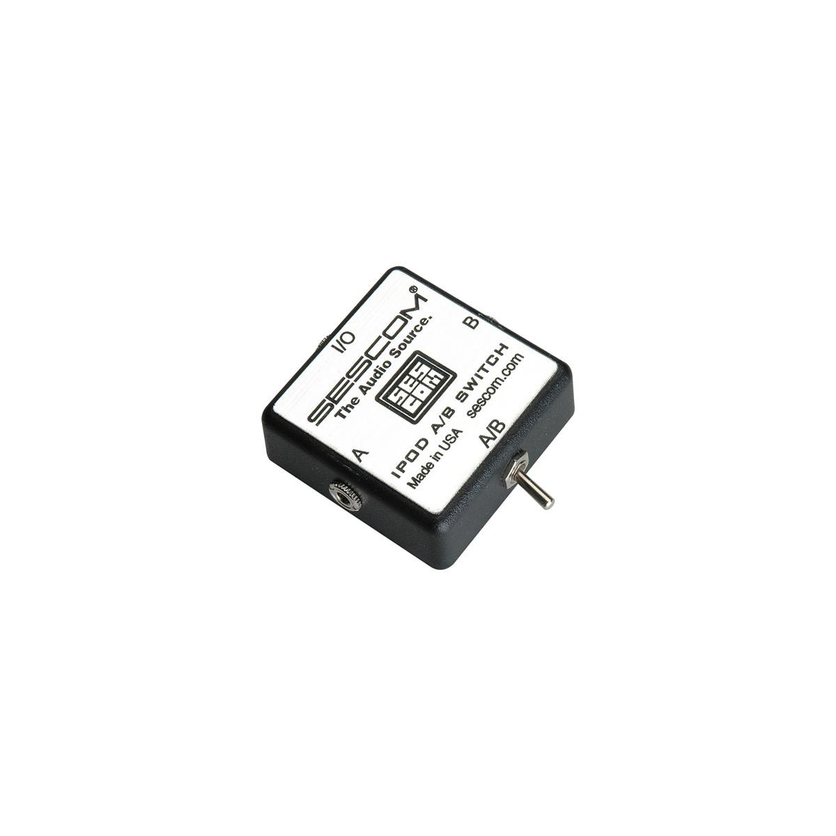 Image of Sescom SES-IPOD-AB iPod A/B Switch 3.5mm (1/8)